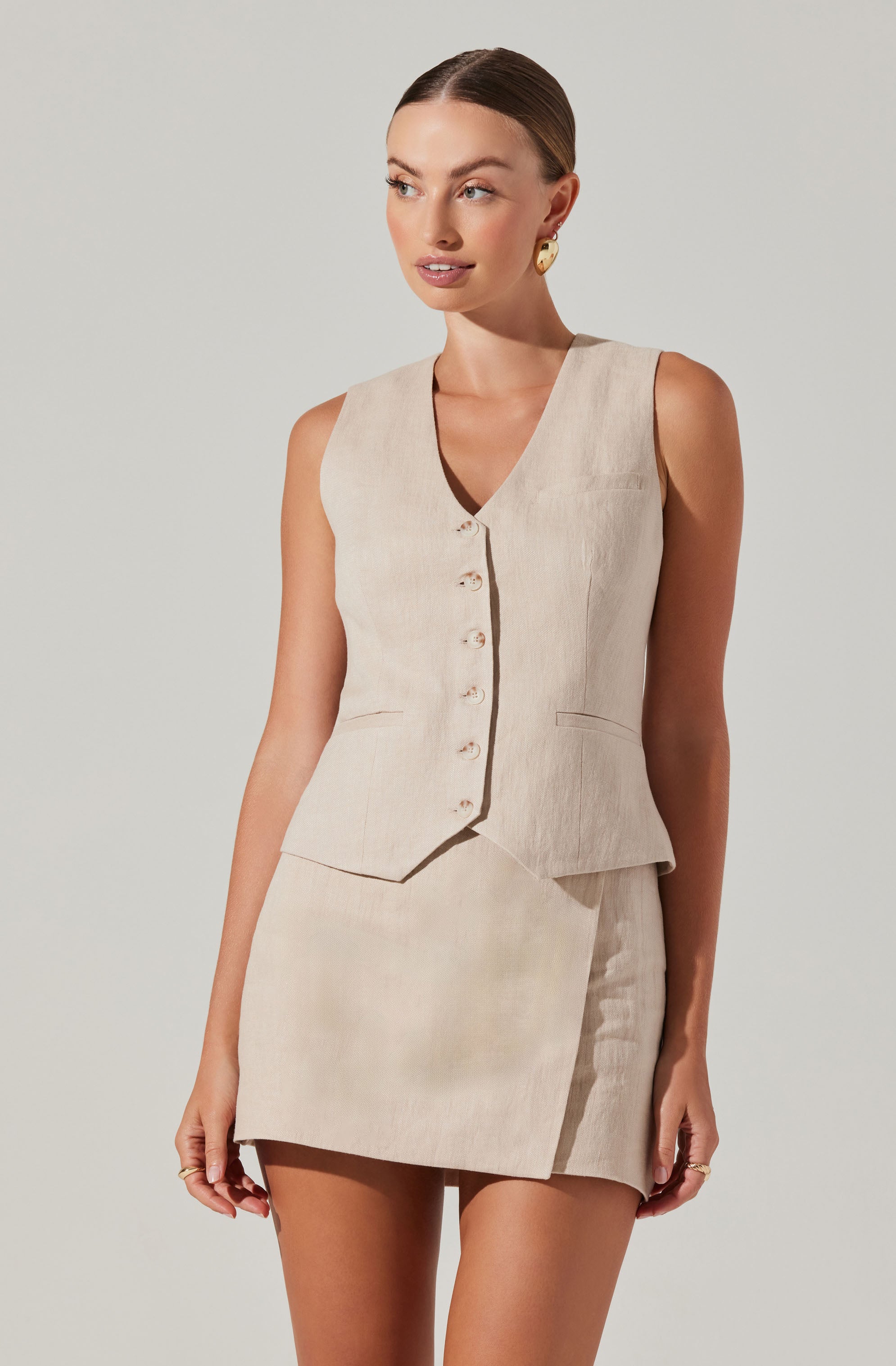 Kaiko Linen Skirt-Aljck