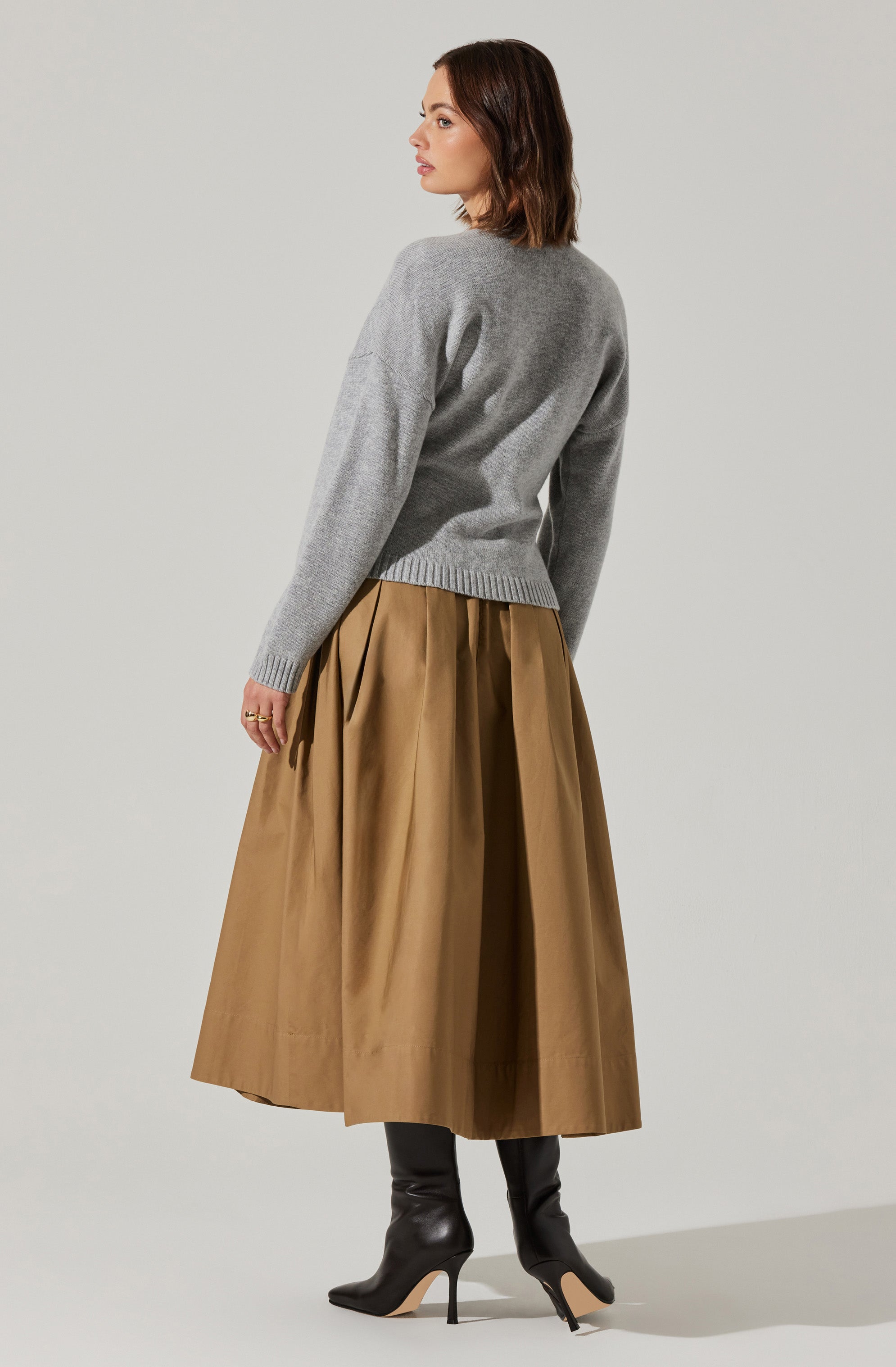 Catarina Full Midi Skirt-Aljck