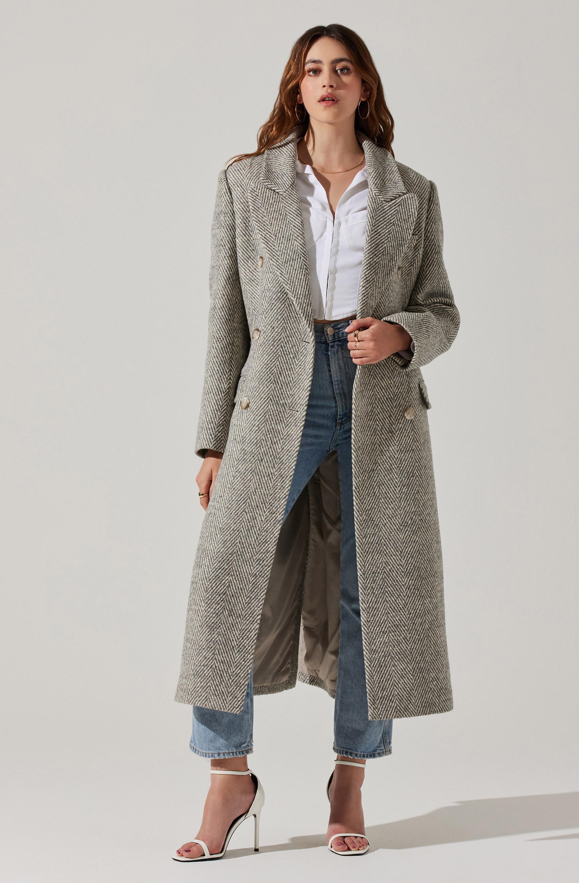 Morana Oversized Boucle Coat-Aljck