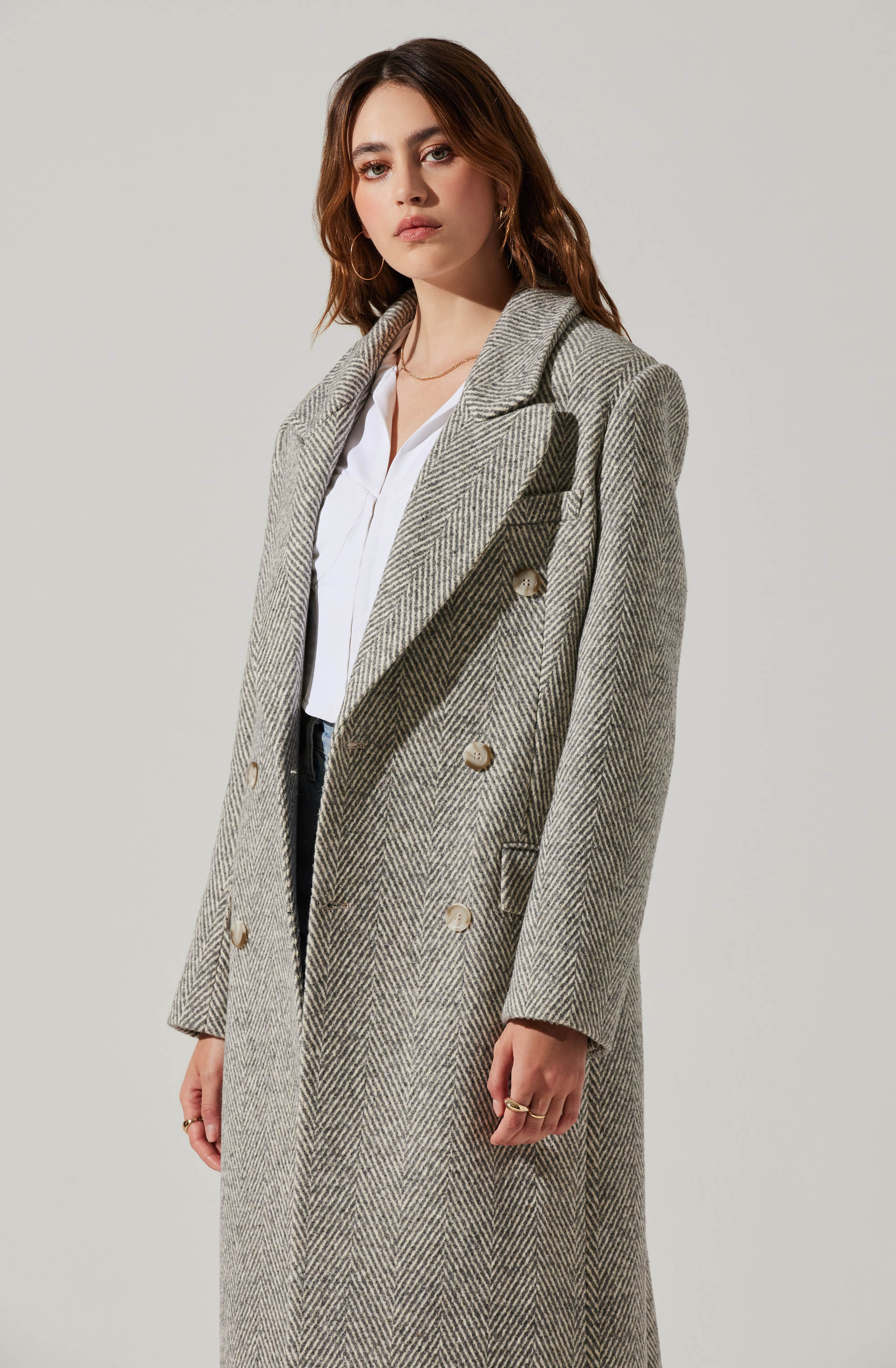 Morana Oversized Boucle Coat-Aljck