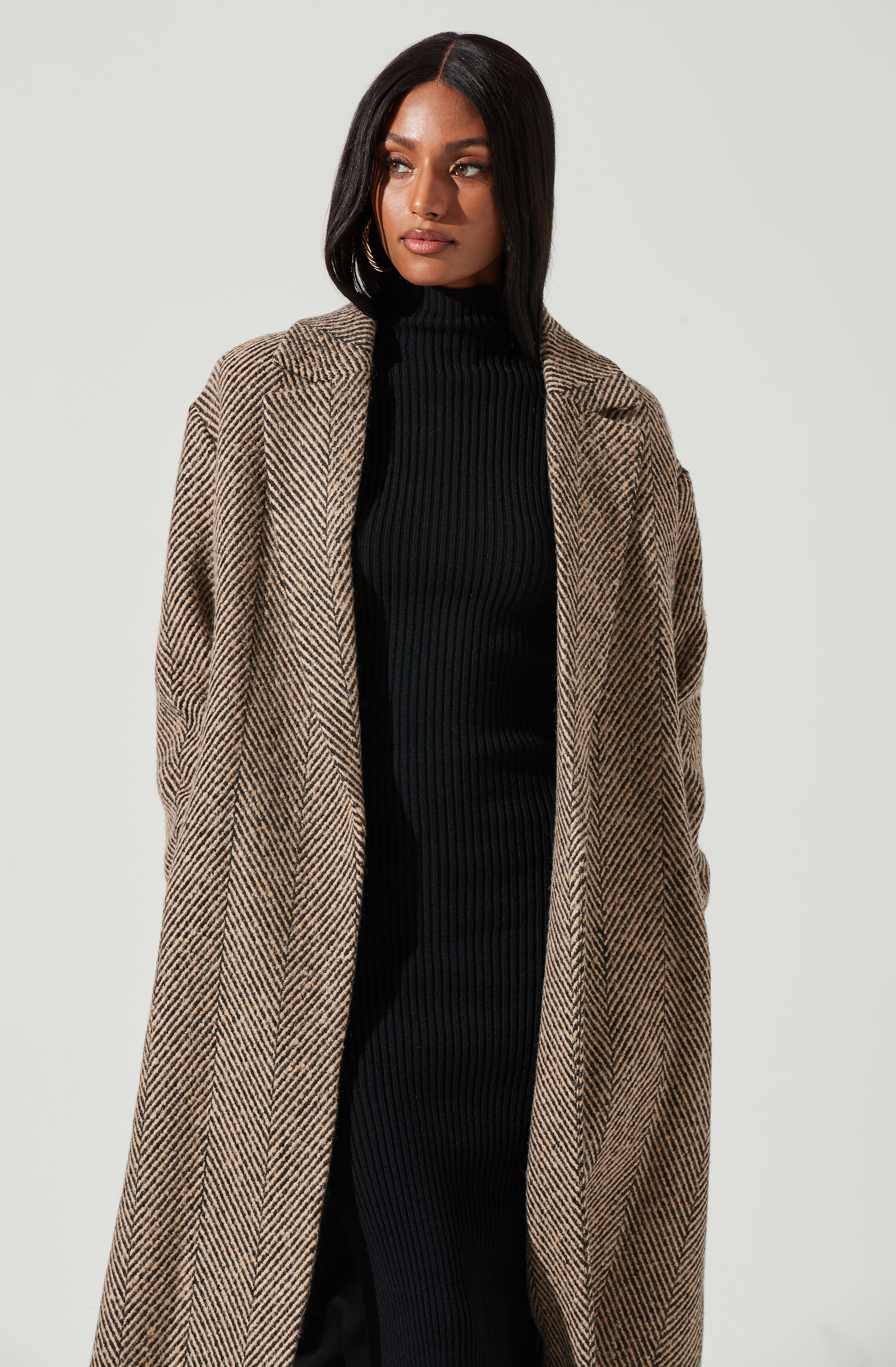 Rhodes Herringbone Tie Waist Coat-Aljck