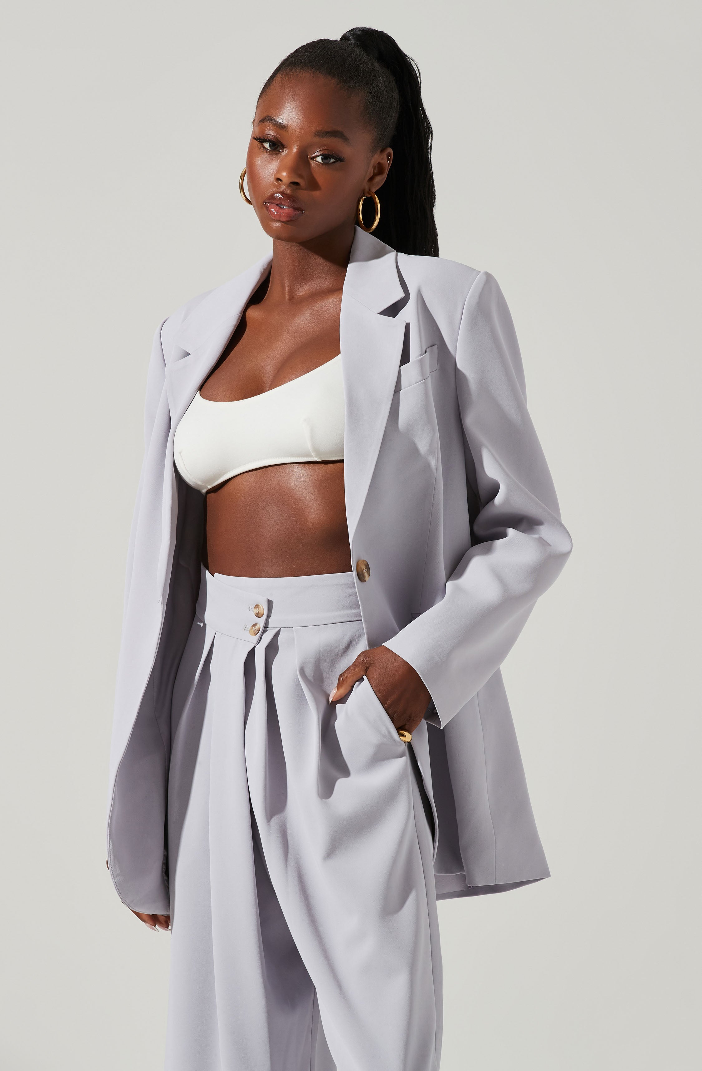 Laudine Oversized Blazer-Aljck