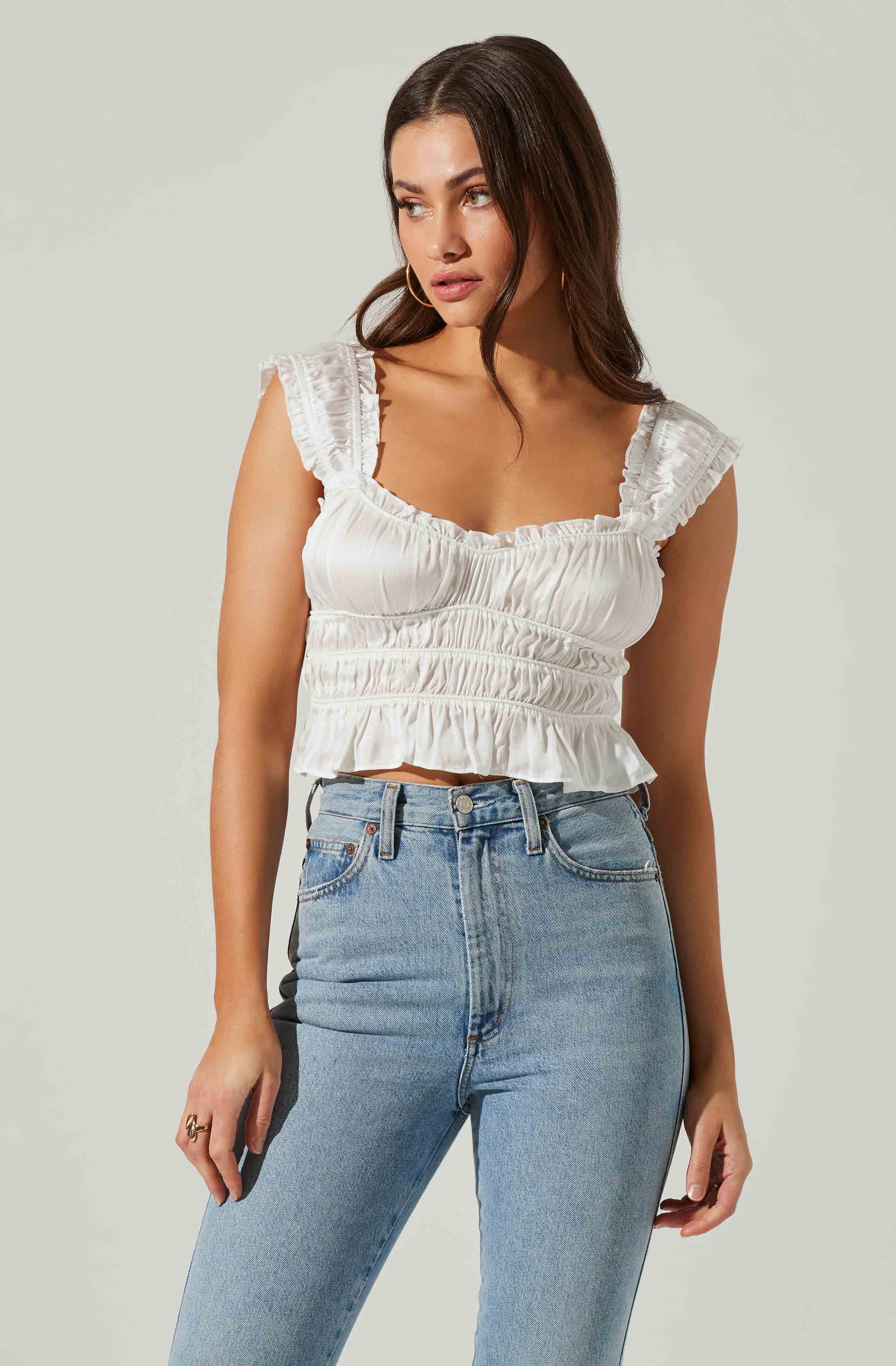 Rosita Smocked Top-Aljck