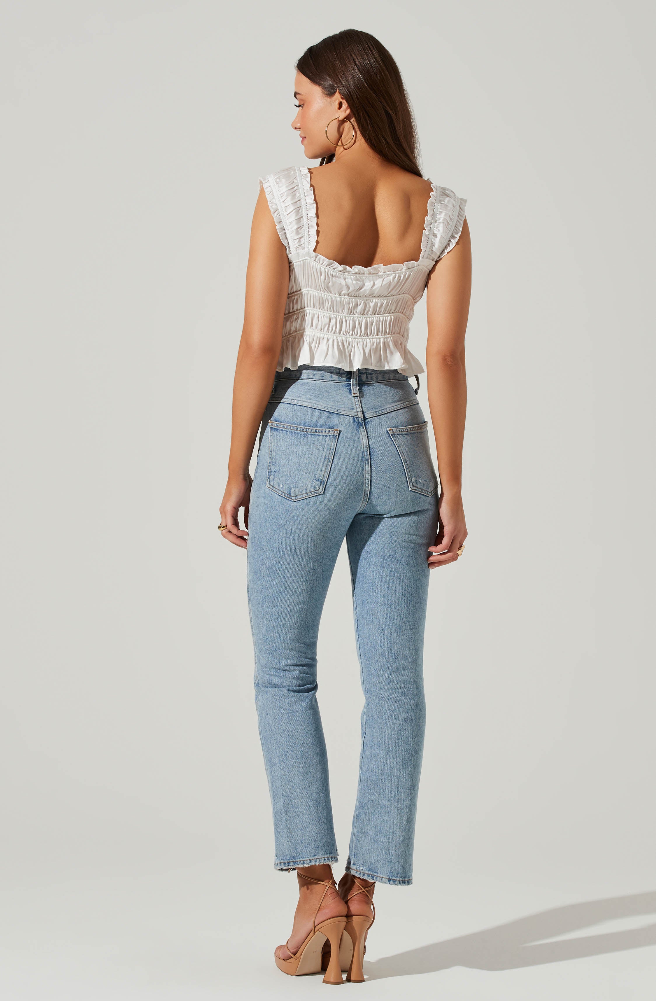 Rosita Smocked Top-Aljck