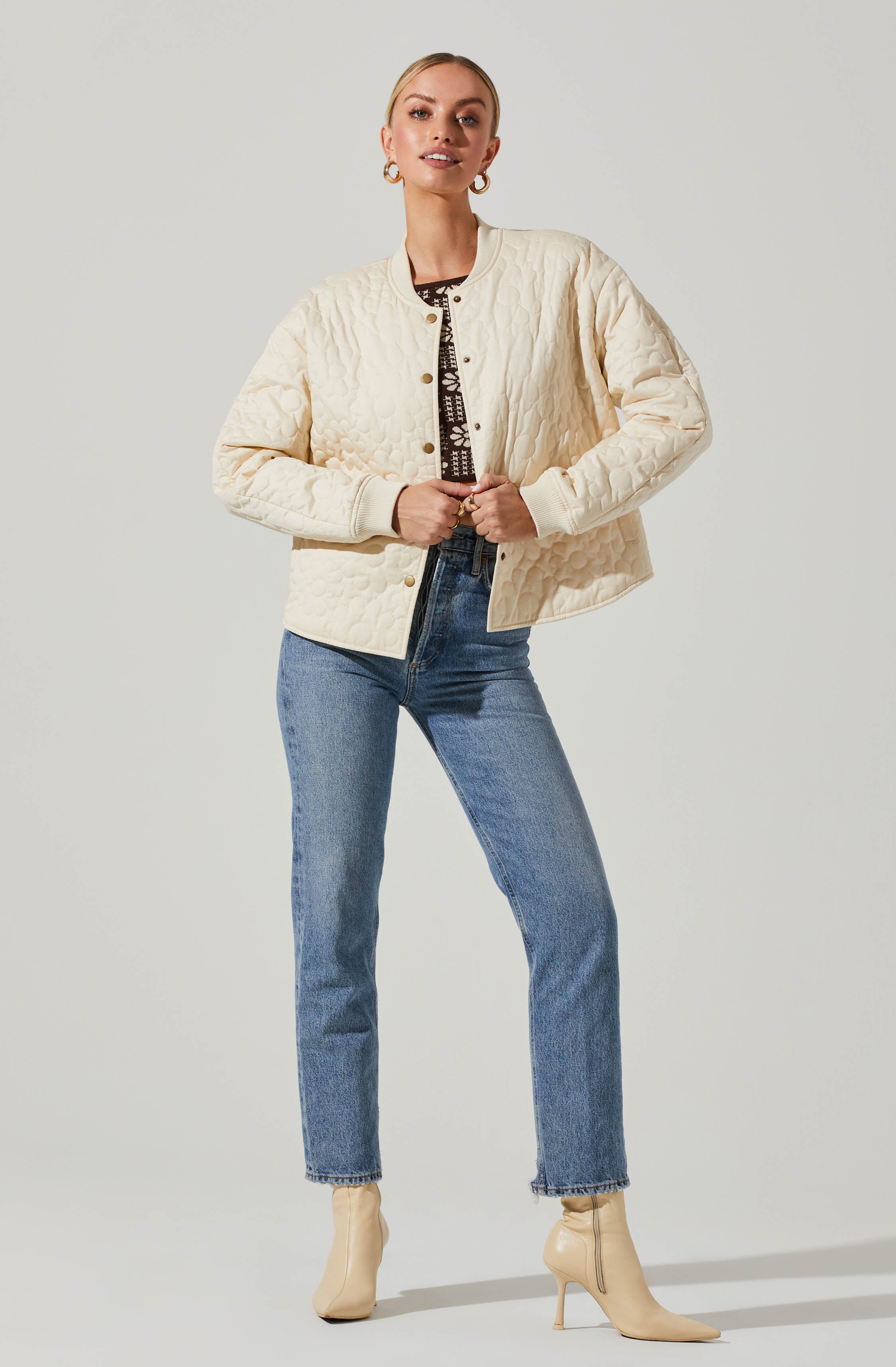 Zenni Quilted Jacket-Aljck