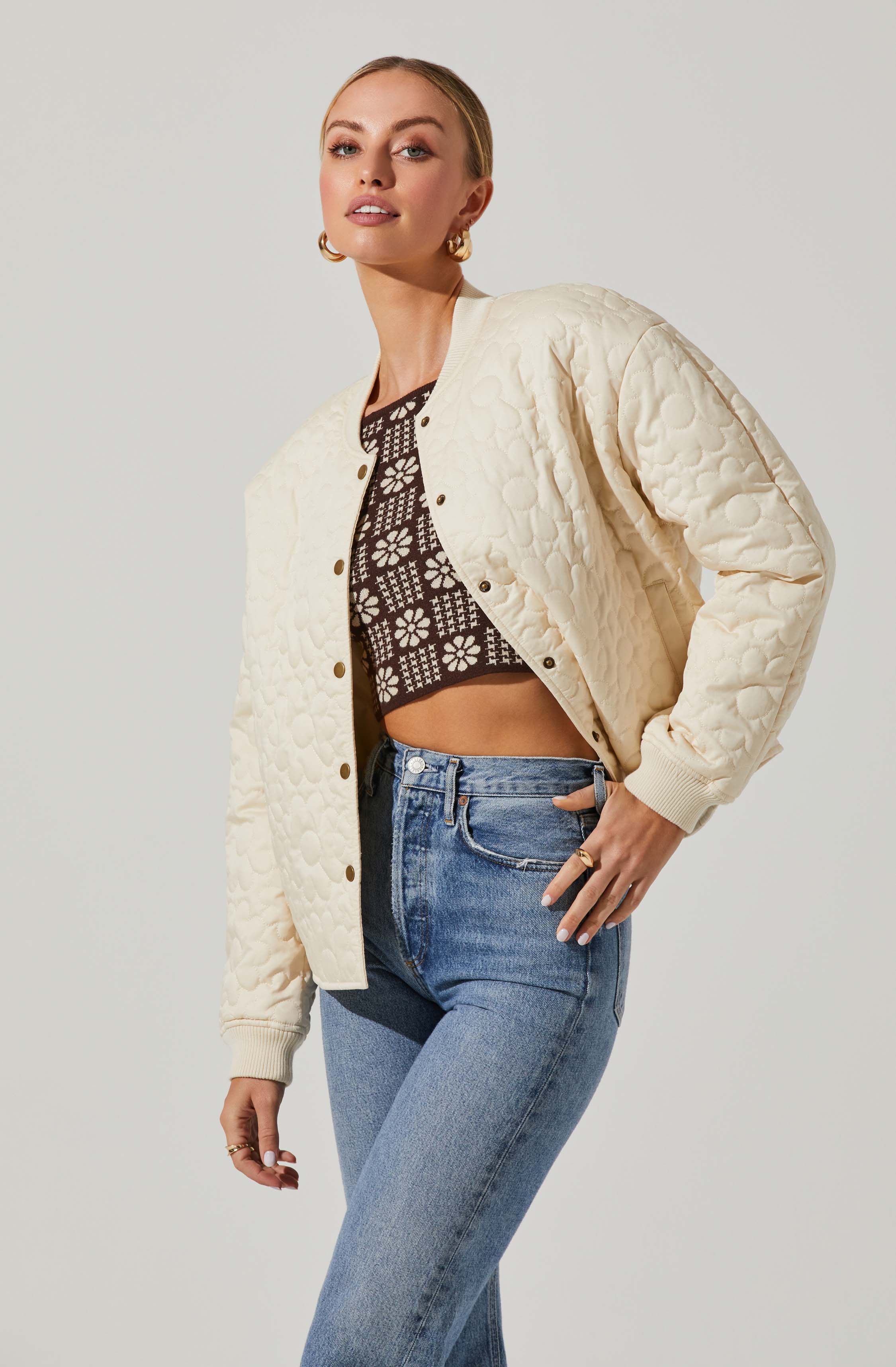 Zenni Quilted Jacket-Aljck