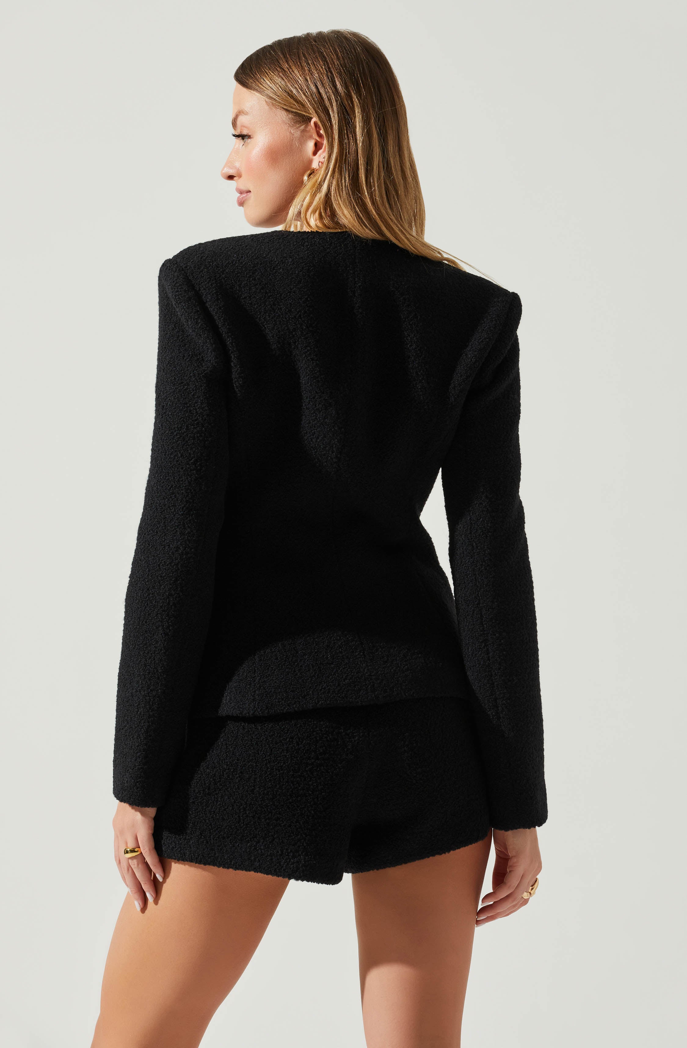Rivka Fitted Sweetheart Blazer-Aljck