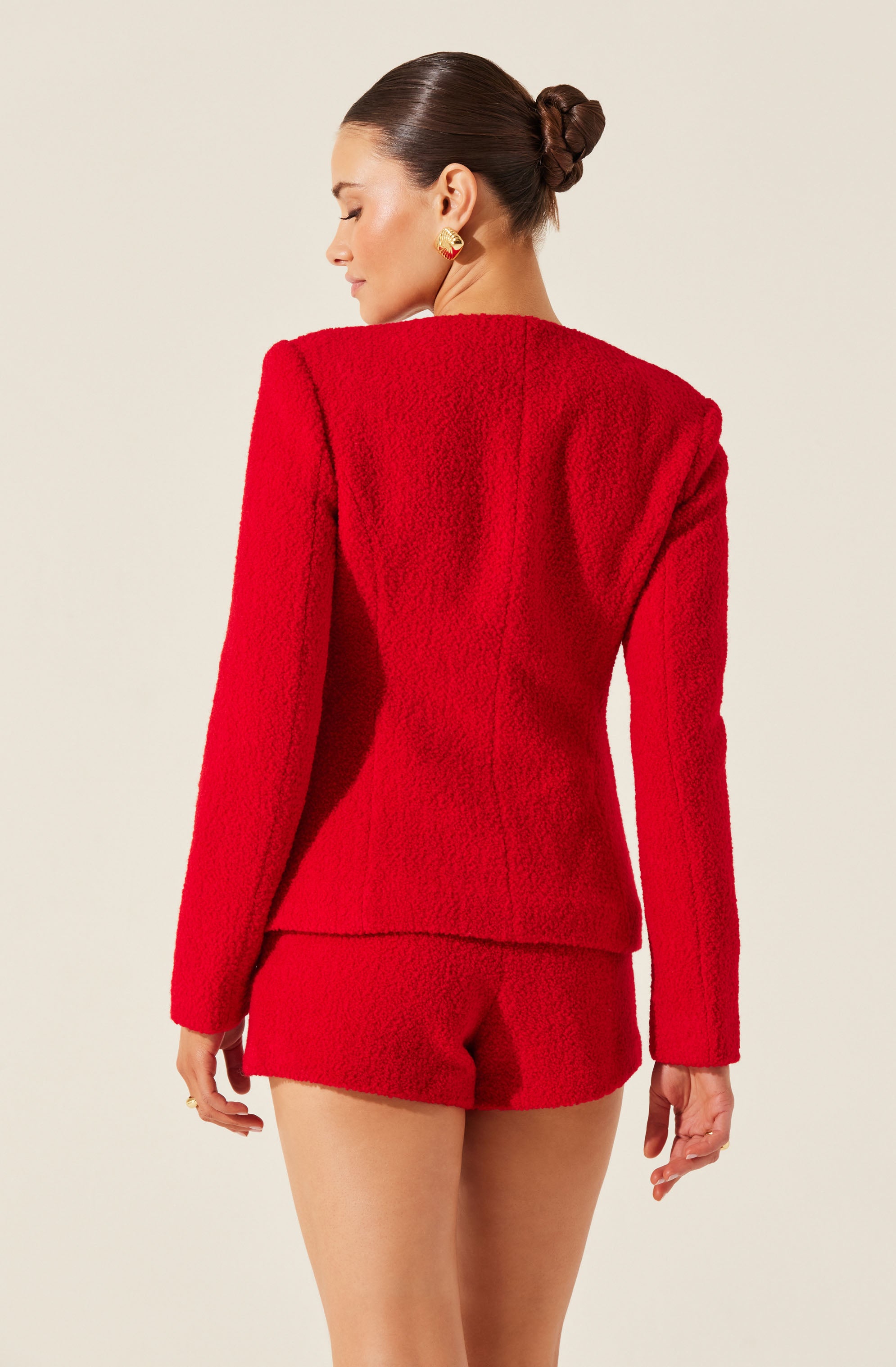 Rivka Fitted Sweetheart Blazer-Aljck