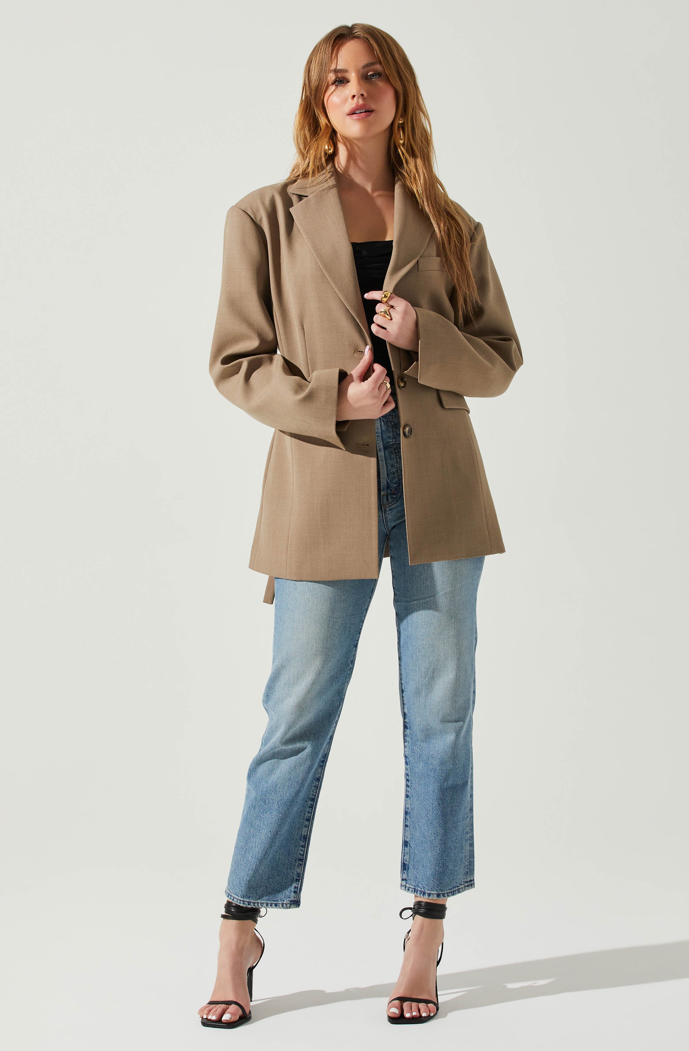 Galilea Oversized Blazer-Aljck