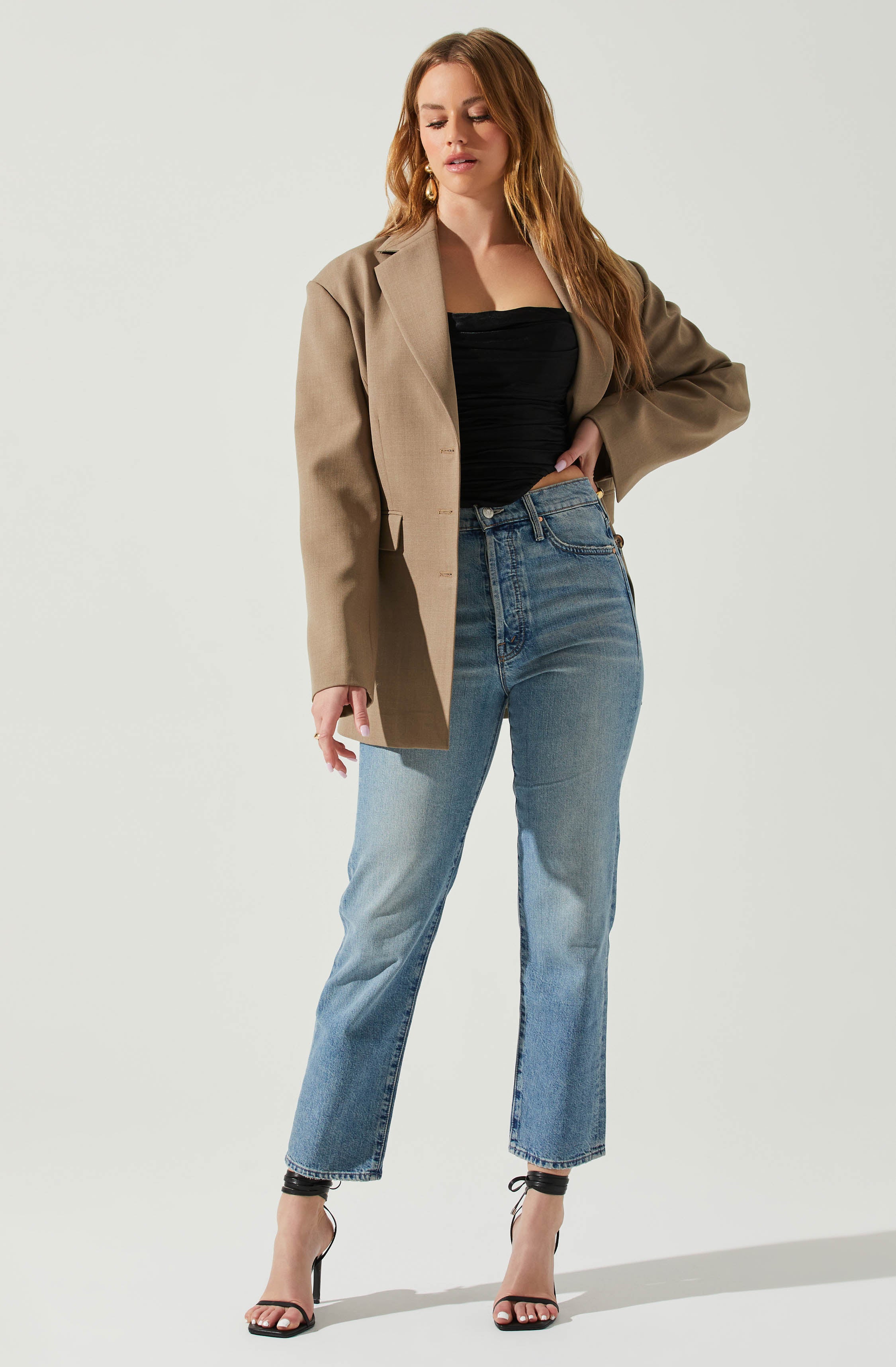 Galilea Oversized Blazer-Aljck