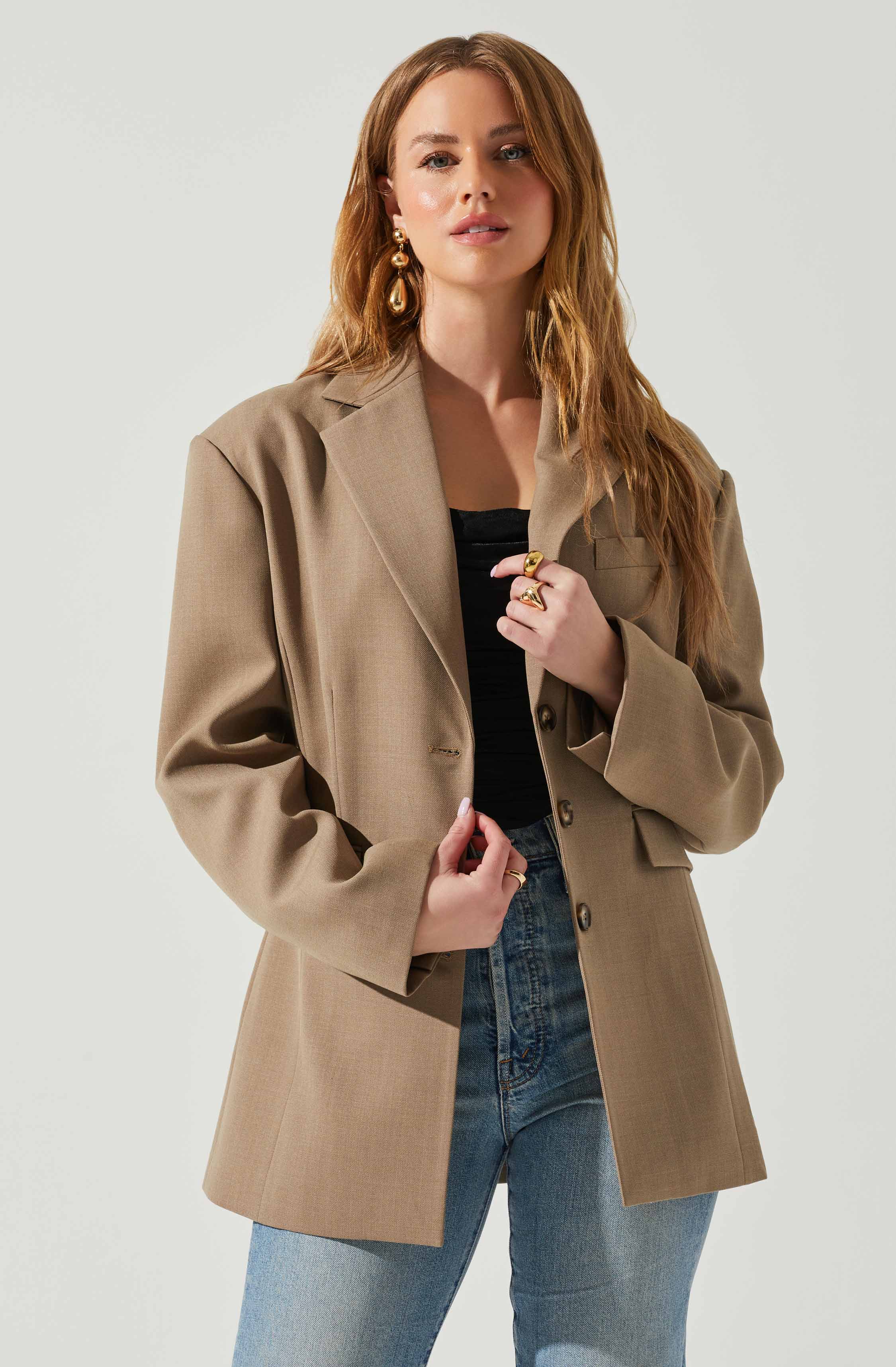 Galilea Oversized Blazer-Aljck