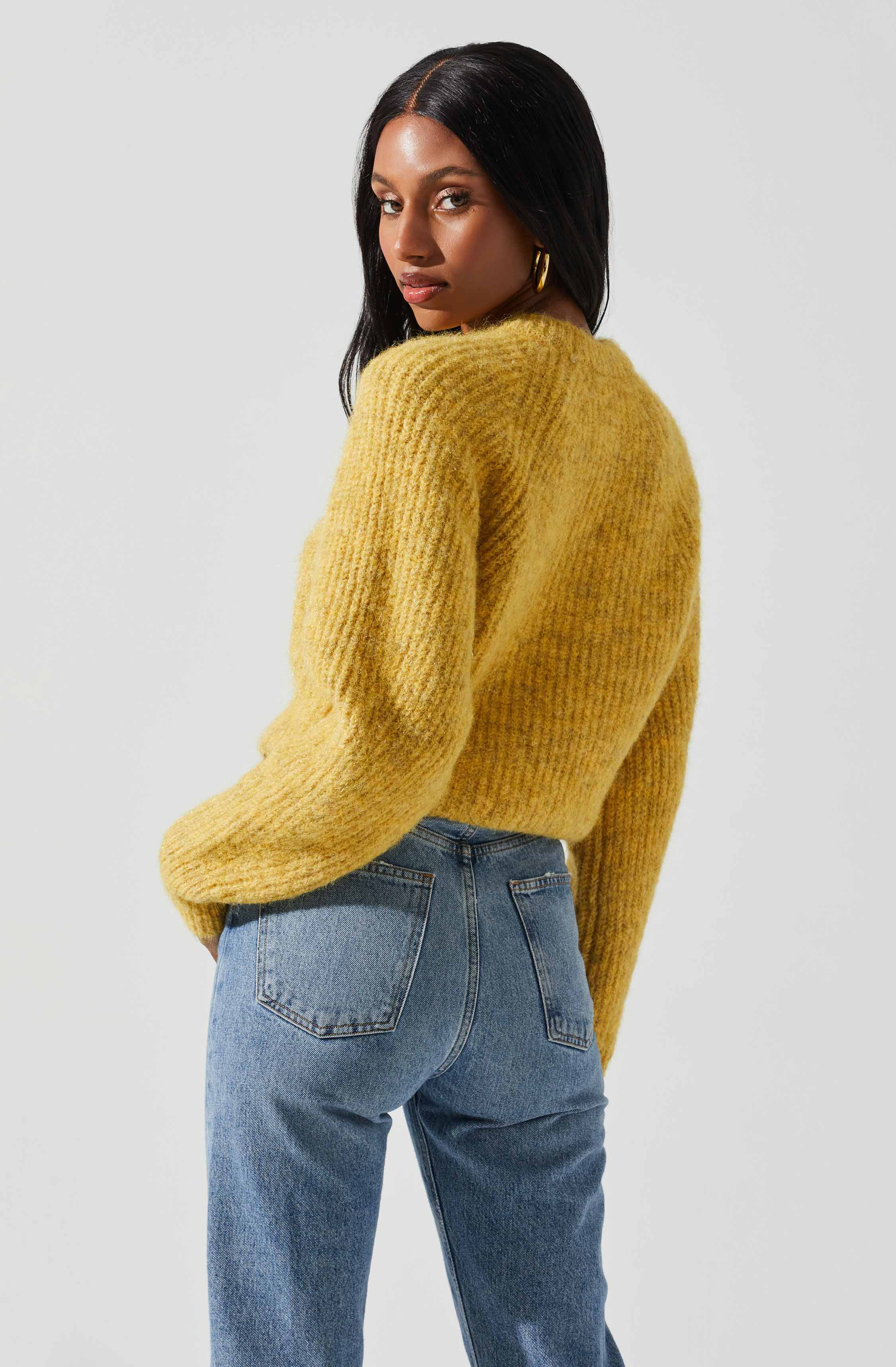 Kris Cutout Sweater-Aljck