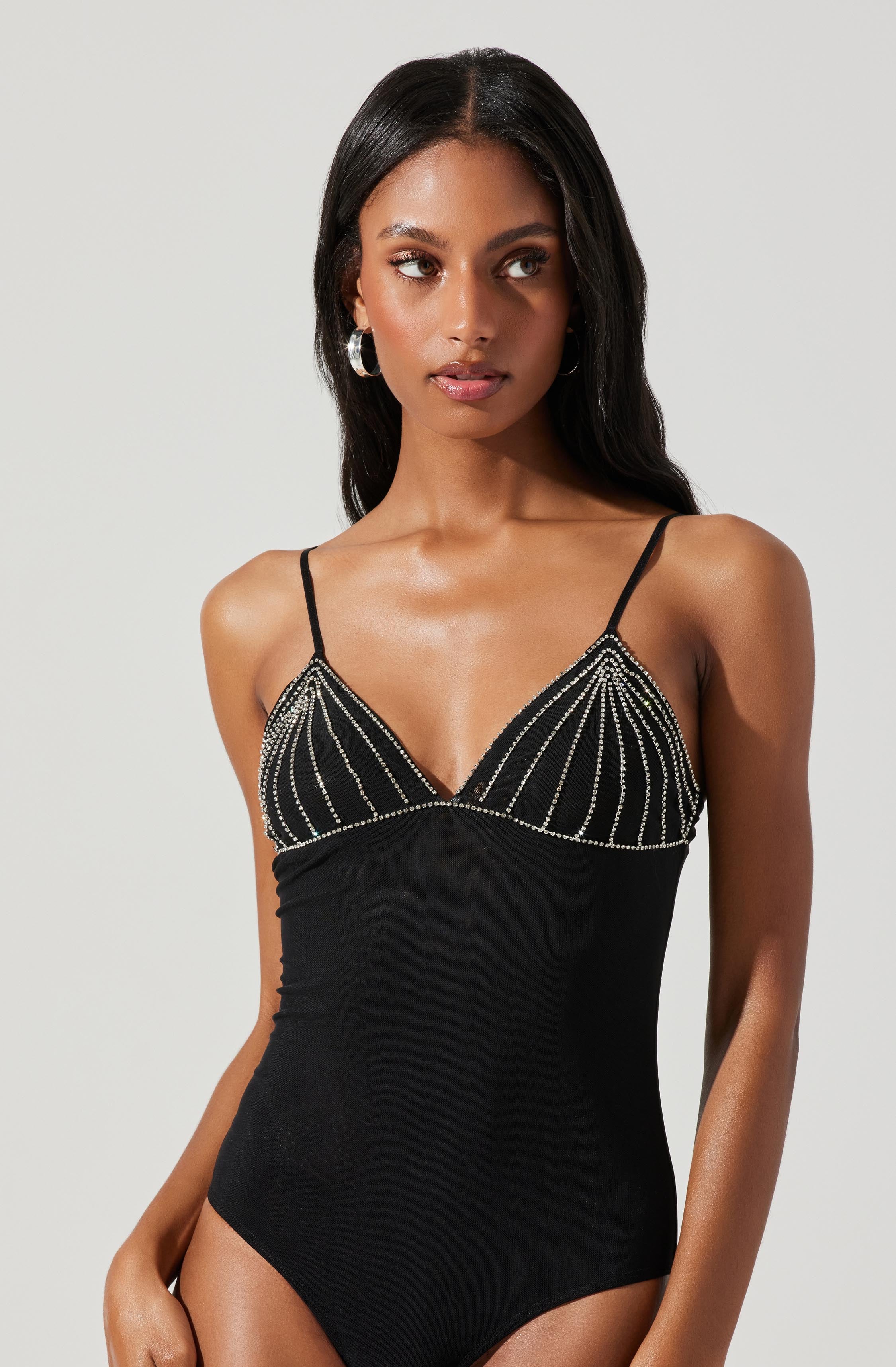 Maggie Embellished Bodysuit-Aljck