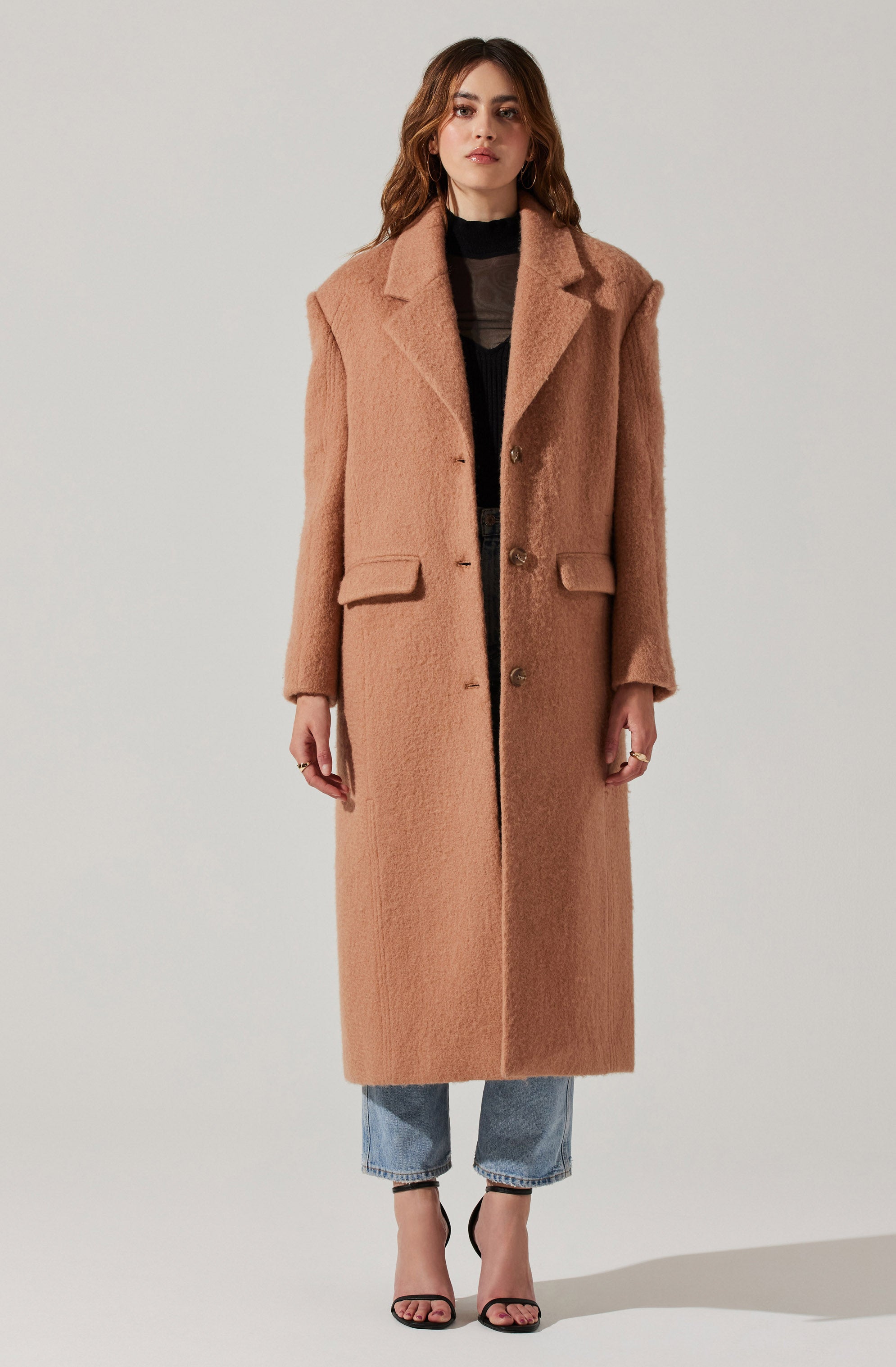 Etta Wool Blend Coat-Aljck