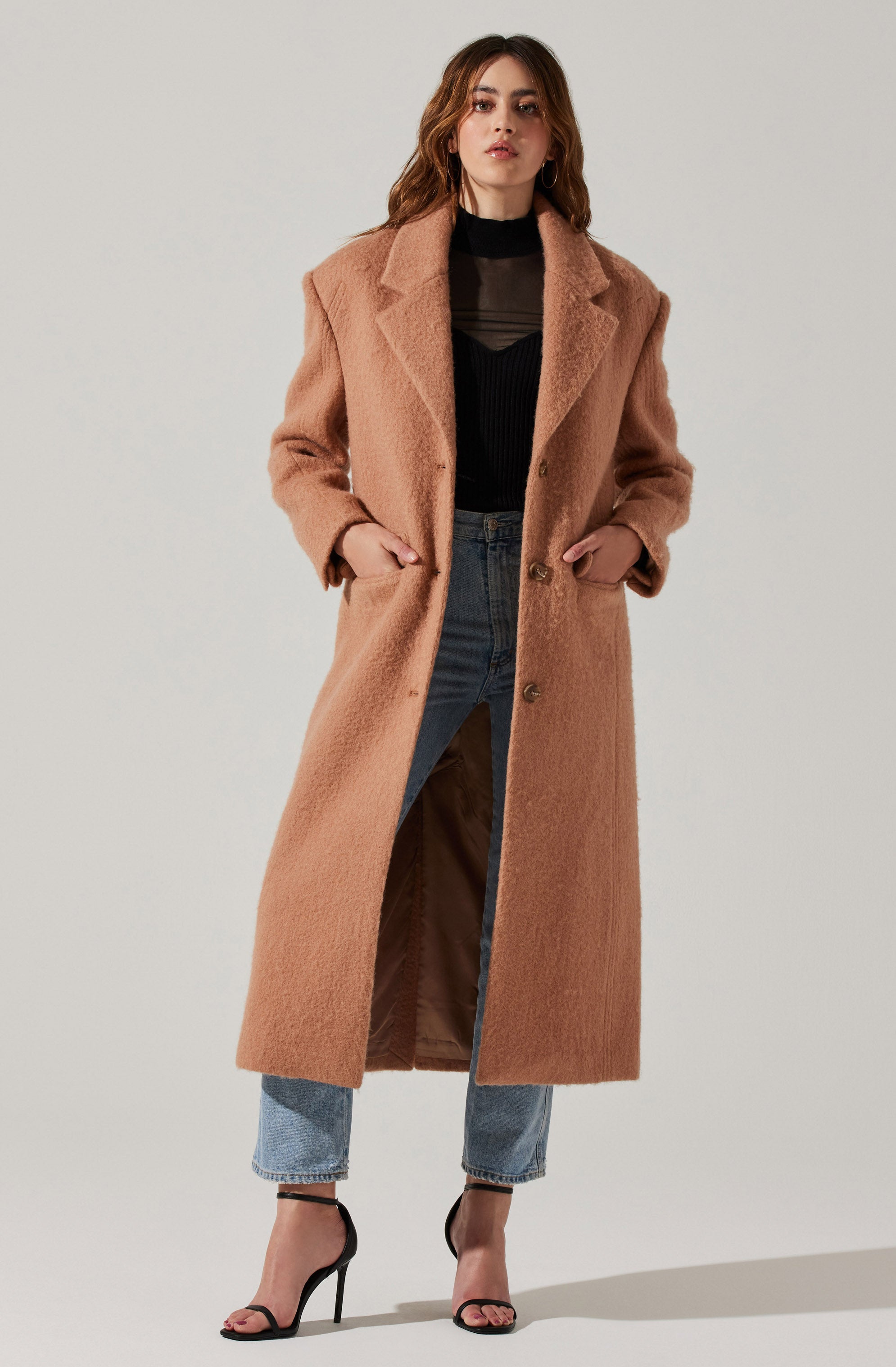 Etta Wool Blend Coat-Aljck