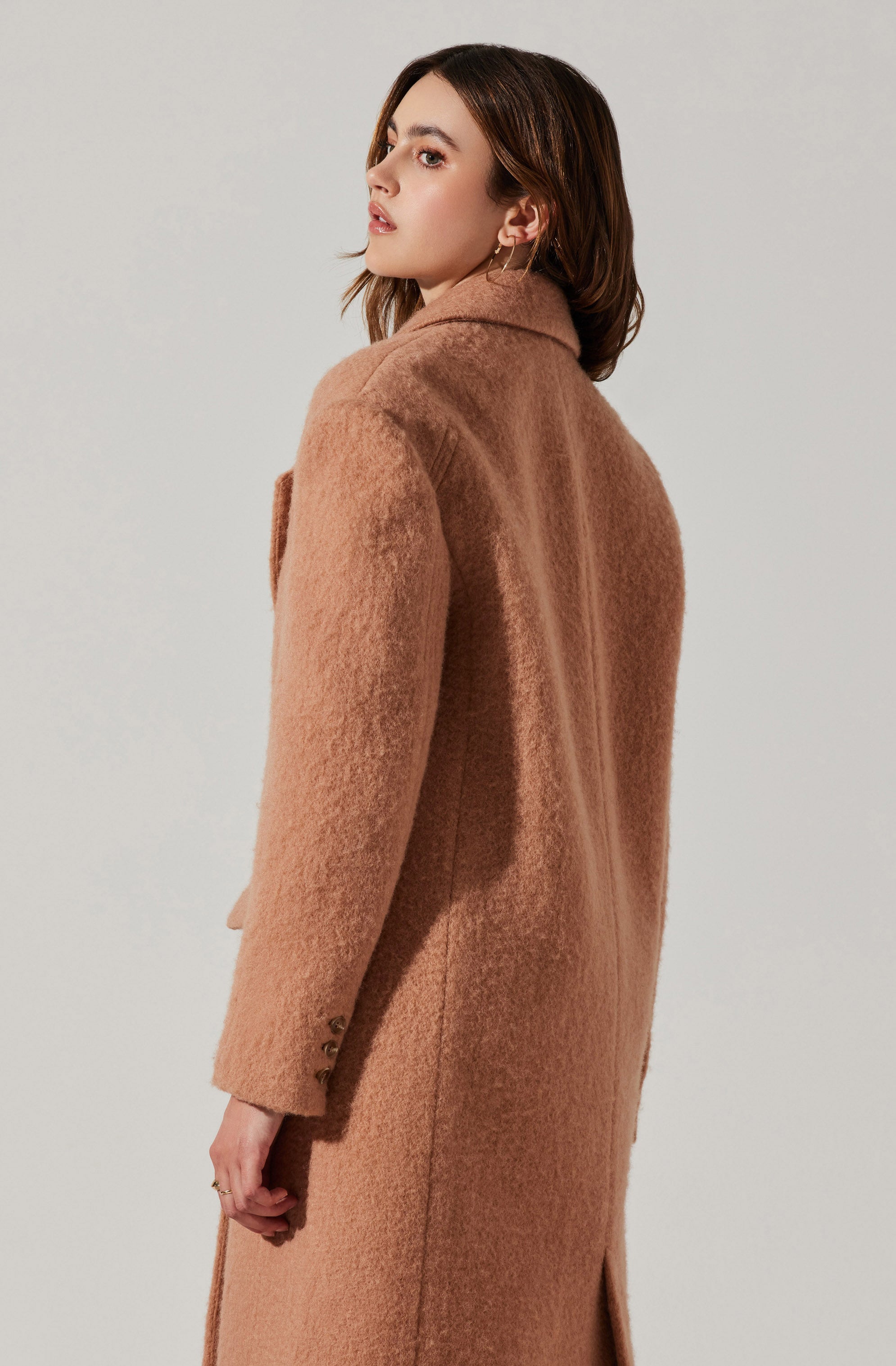 Etta Wool Blend Coat-Aljck