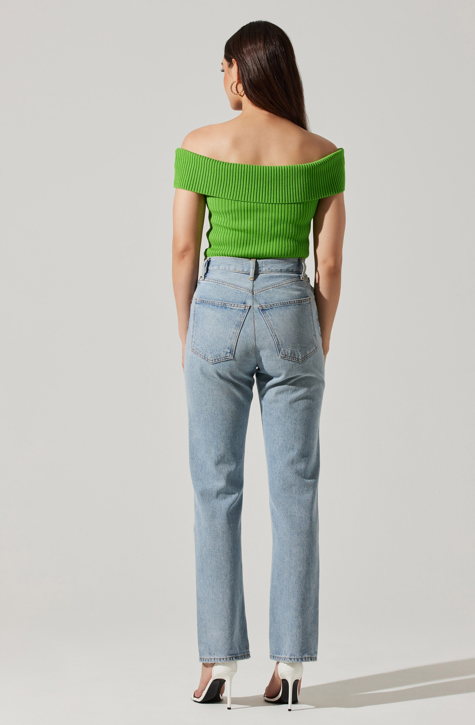 Ainsley Fold Over Sweater-Aljck