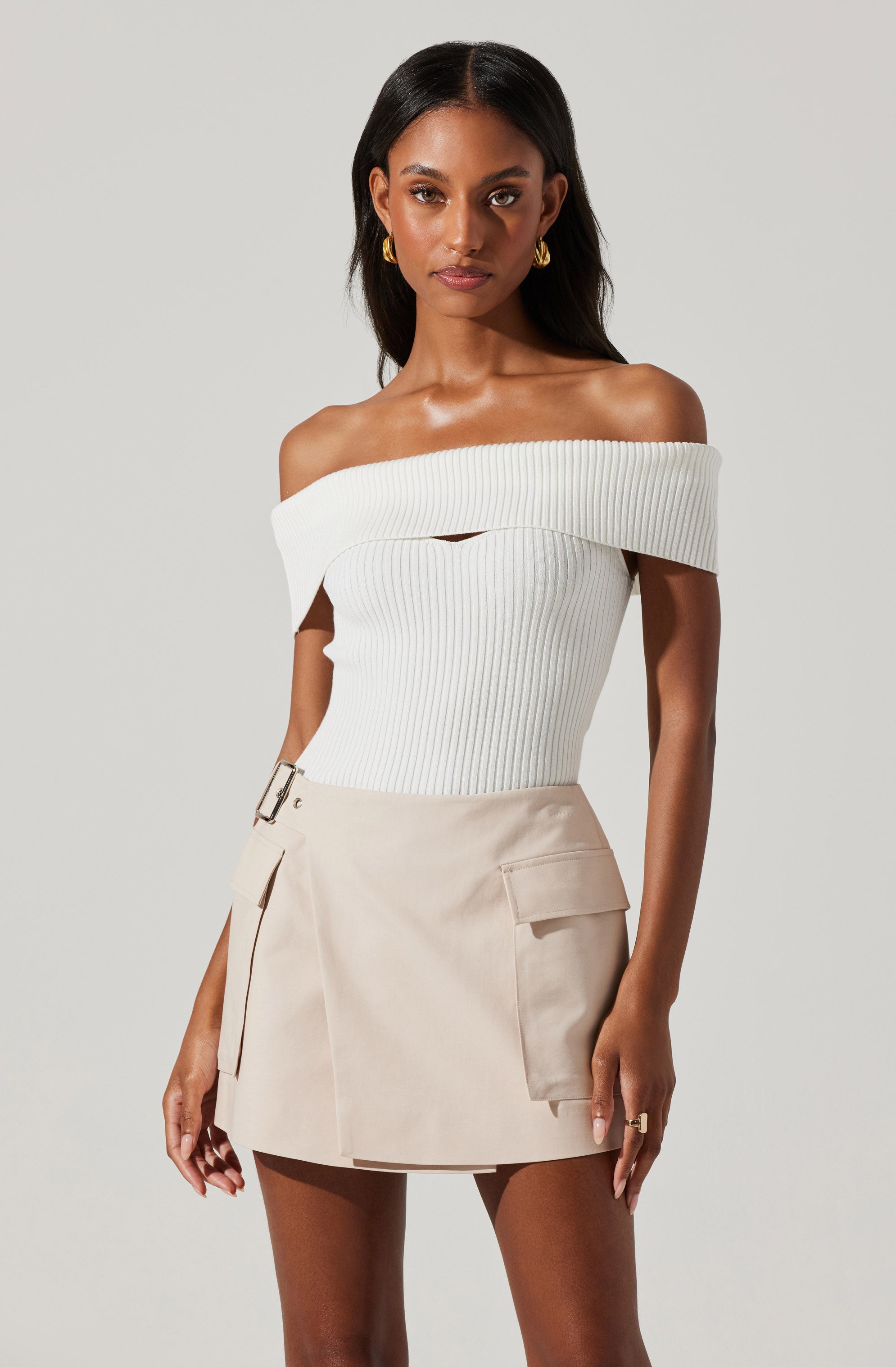 Ainsley Fold Over Sweater-Aljck