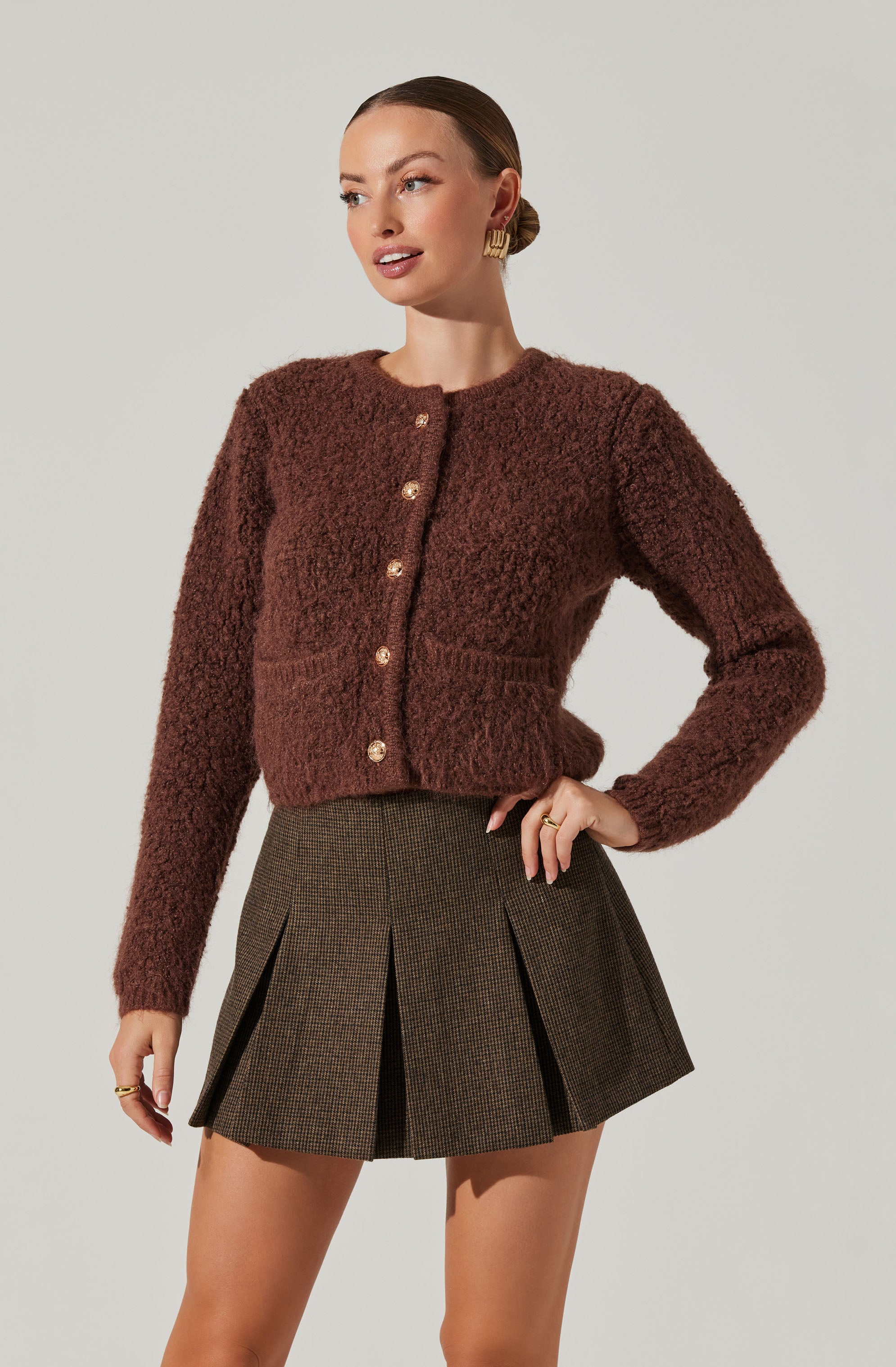 Myrtle Wool Blend Cardigan-Aljck