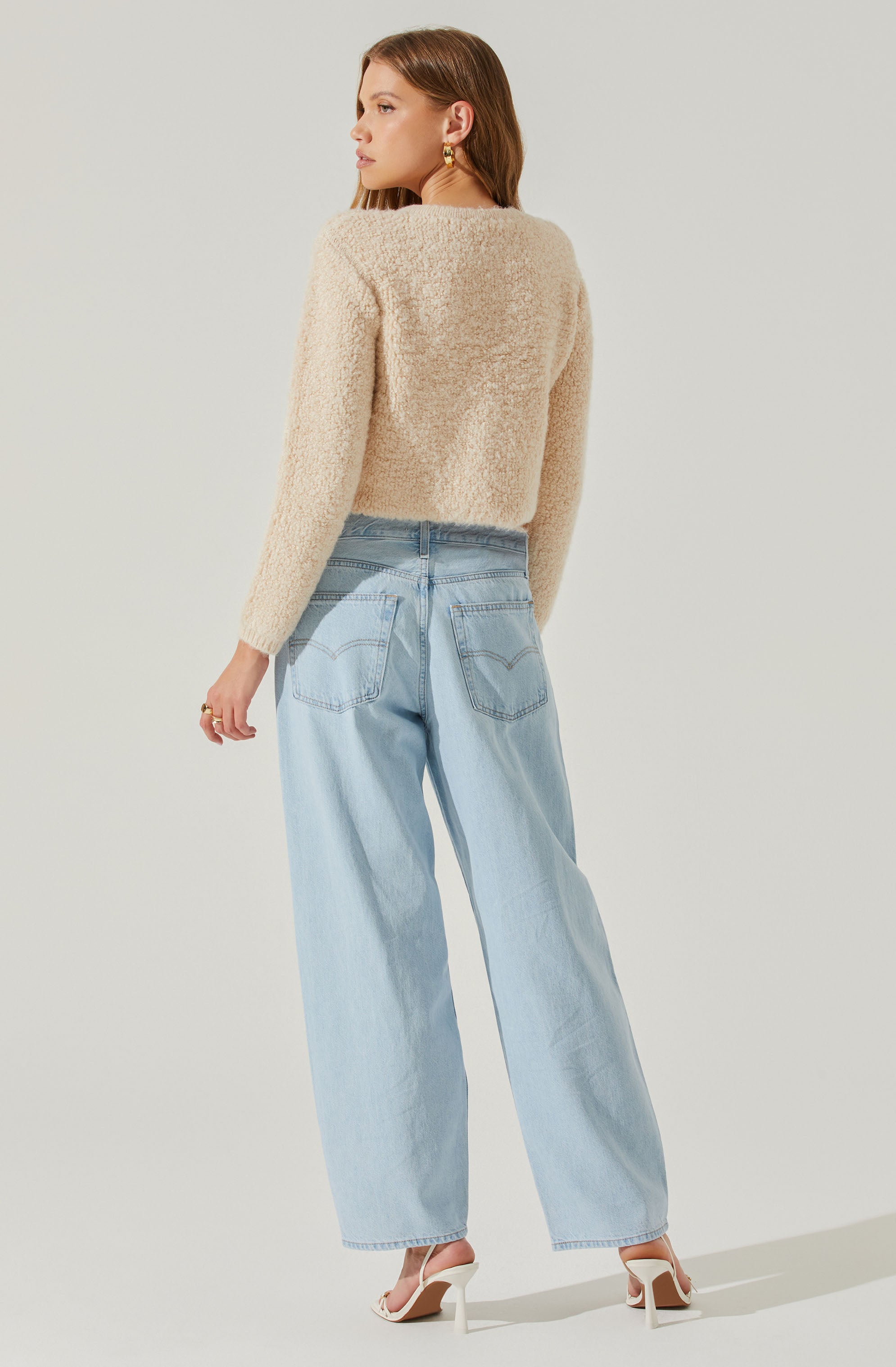 Myrtle Wool Blend Cardigan Sweater-Aljck