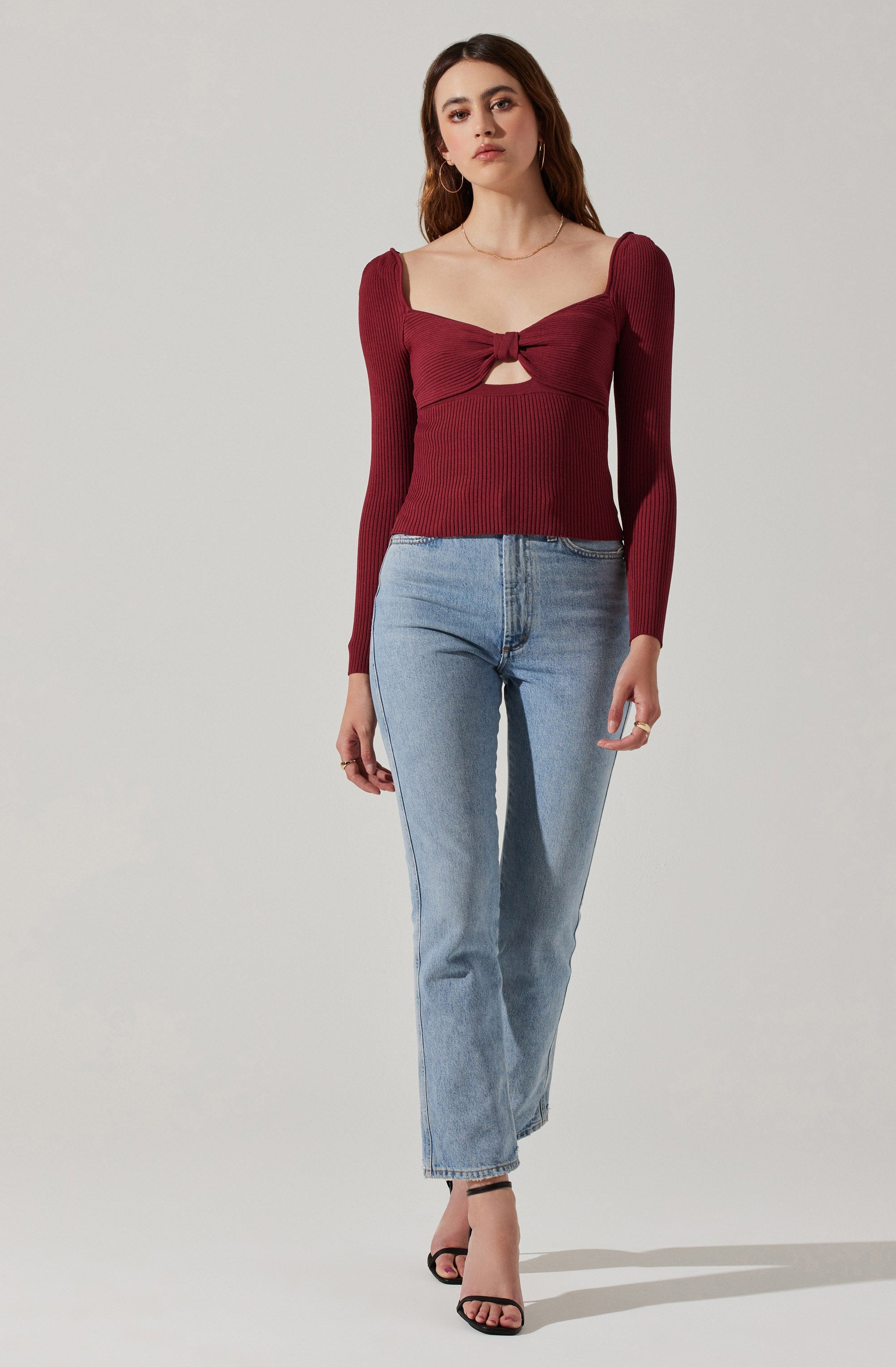 Tivoli Cutout Sweater-Aljck