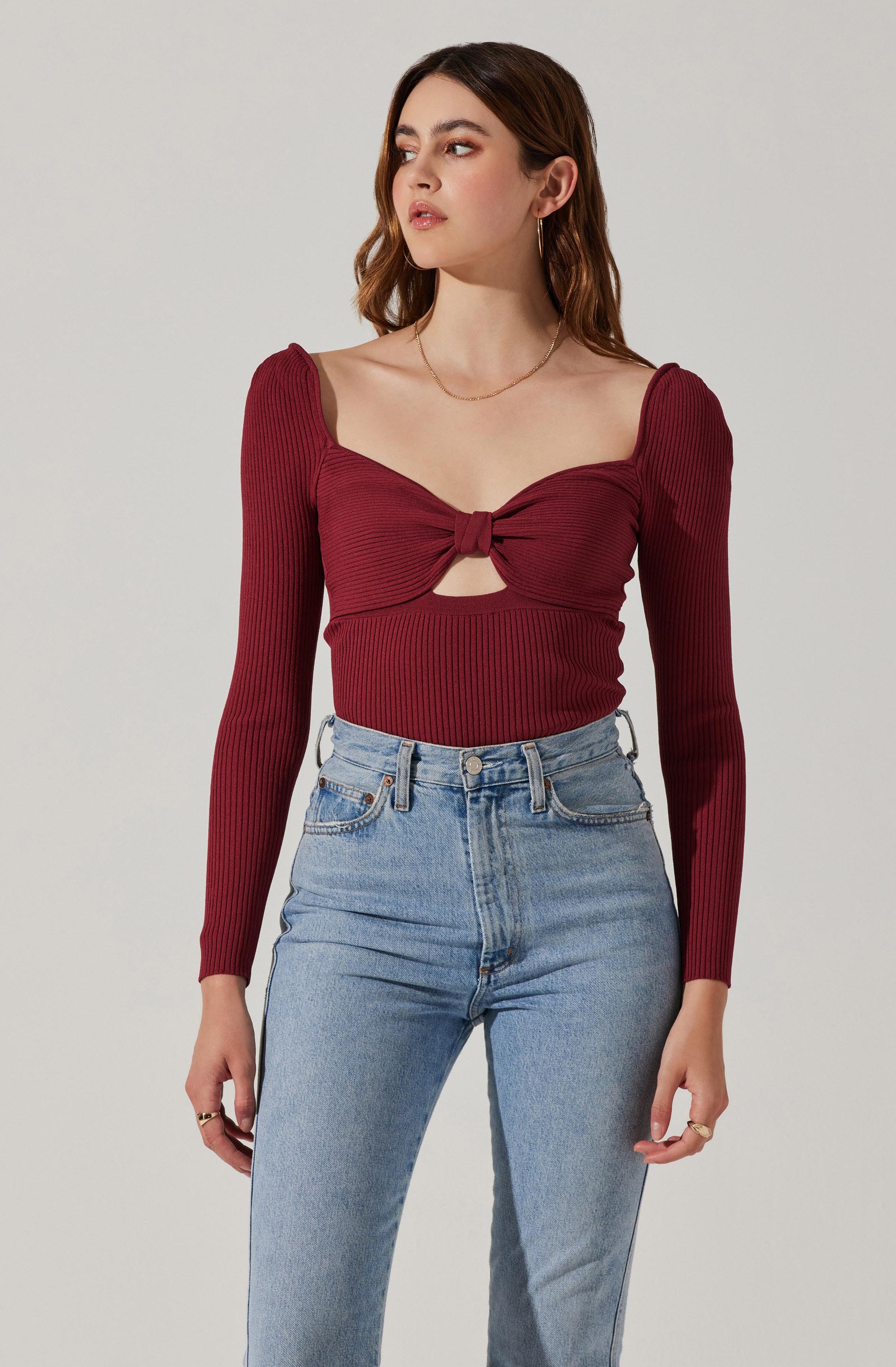 Tivoli Cutout Sweater-Aljck