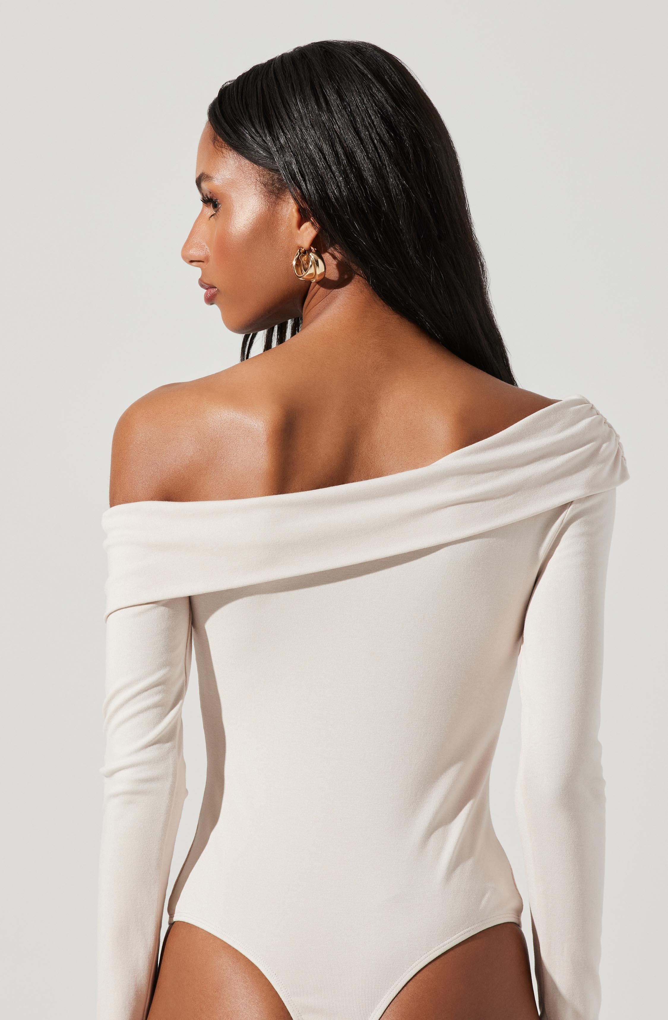 Lenore Off Shoulder Bodysuit-Aljck