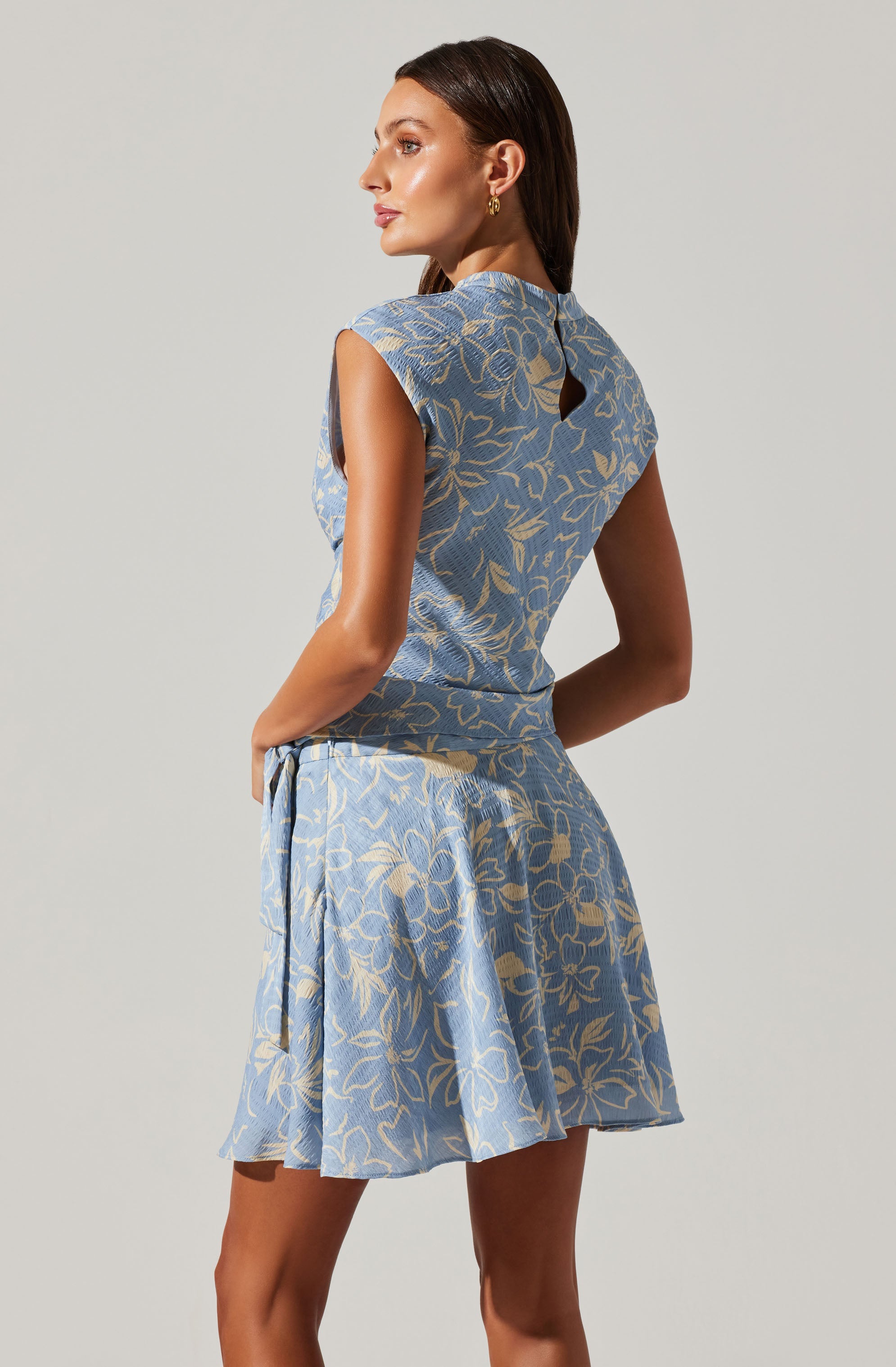 Tazia Draped Top-Aljck