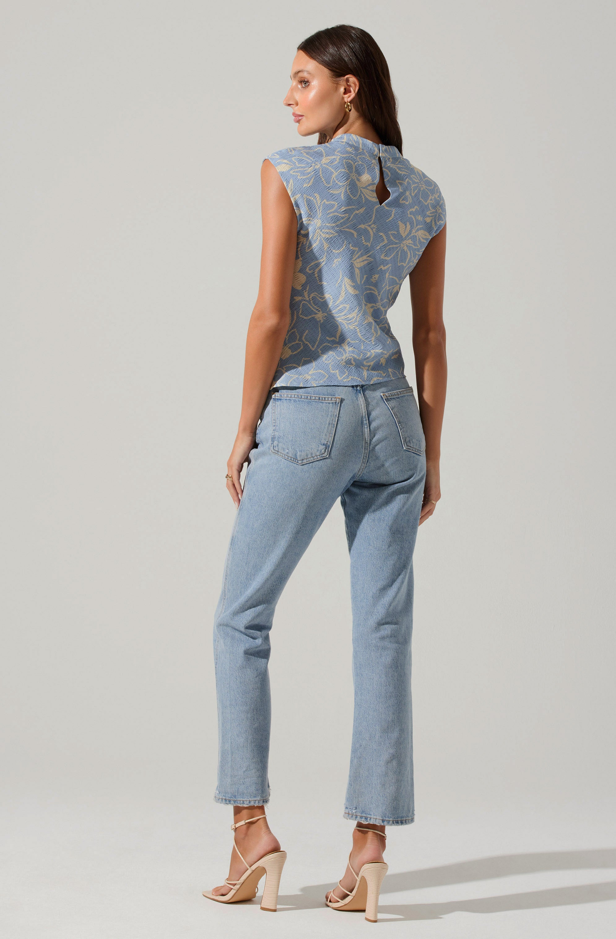 Tazia Draped Top-Aljck