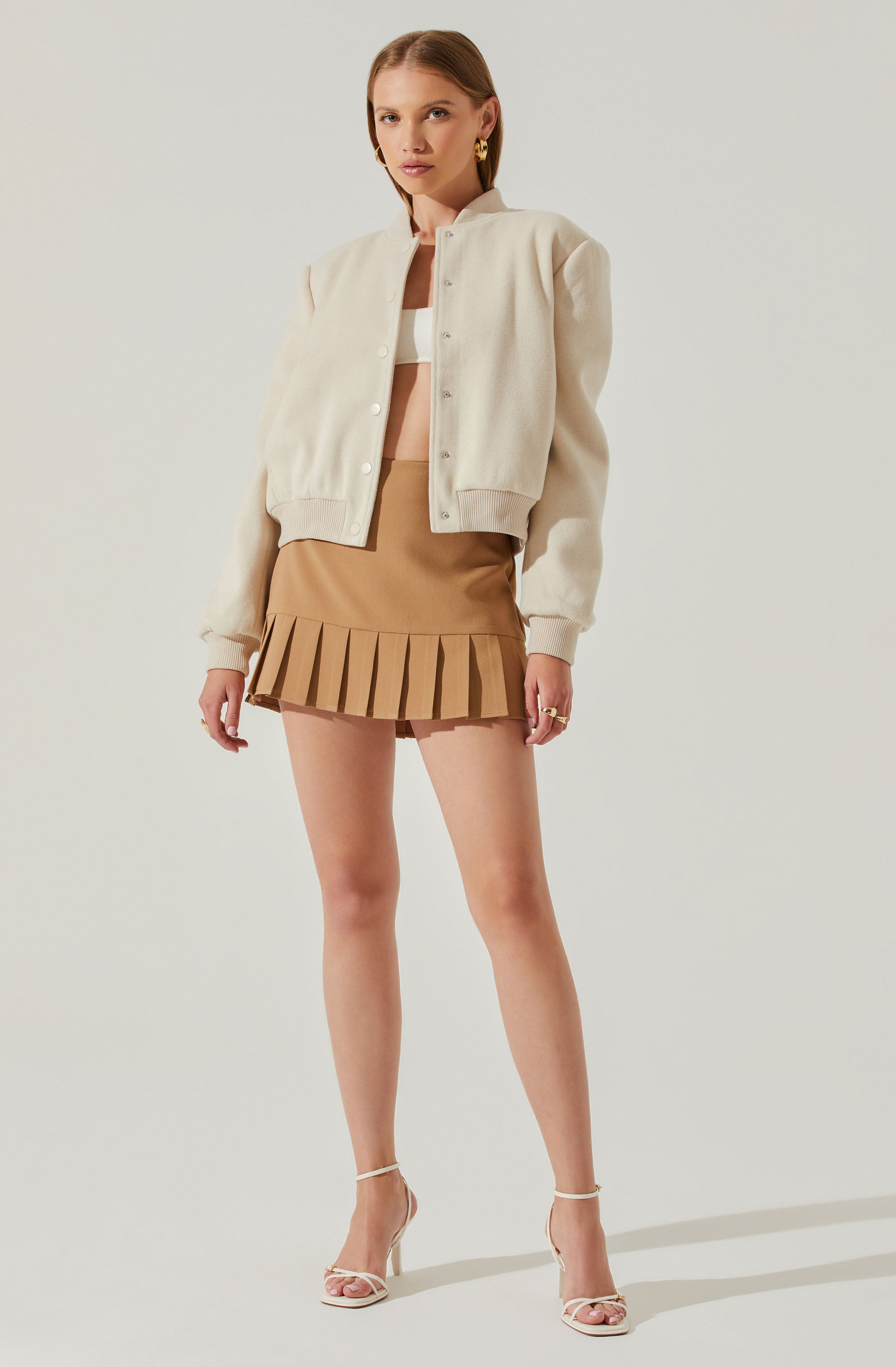 Olenna Bomber Varsity Jacket-Aljck