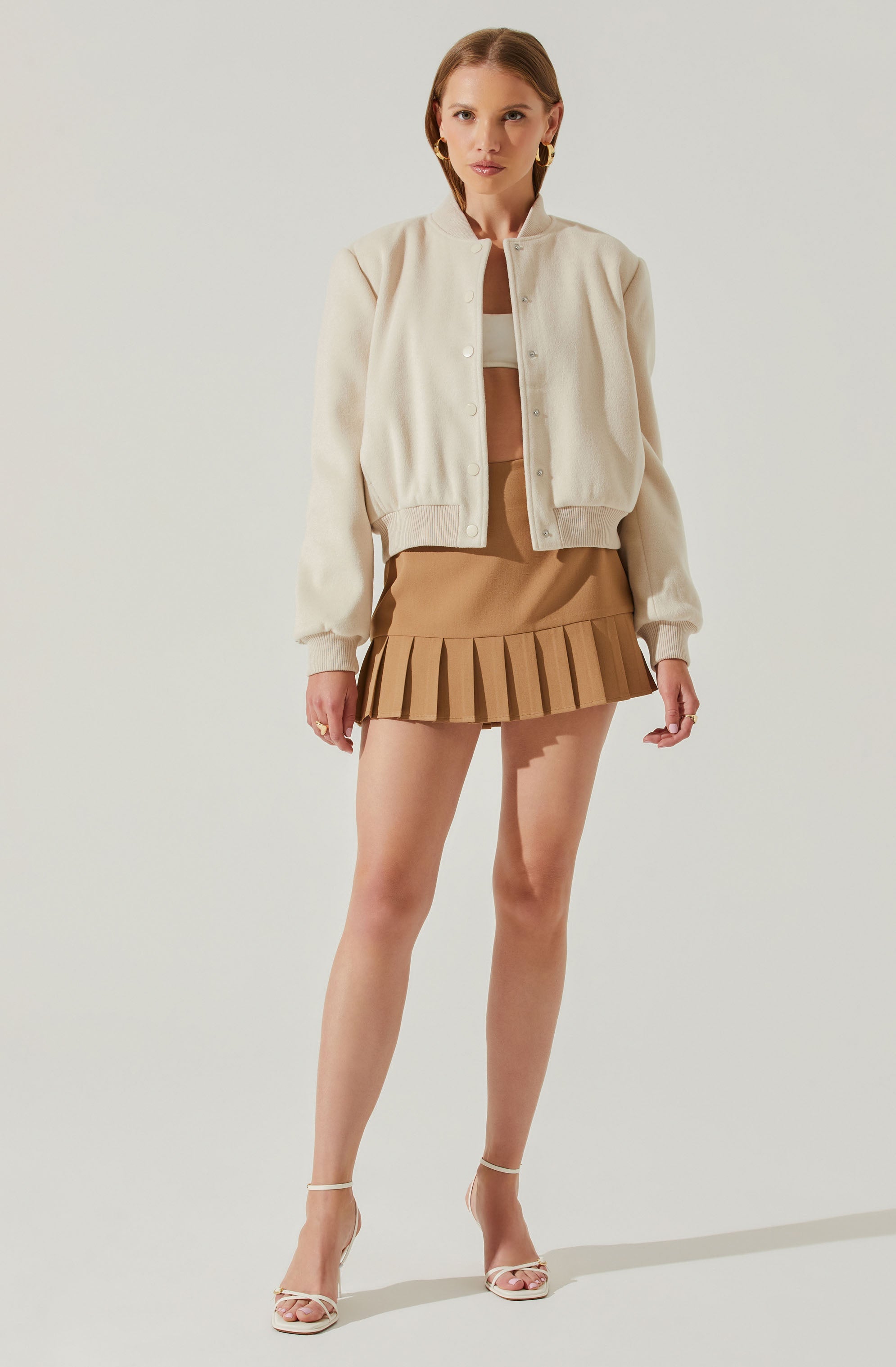 Olenna Bomber Varsity Jacket-Aljck