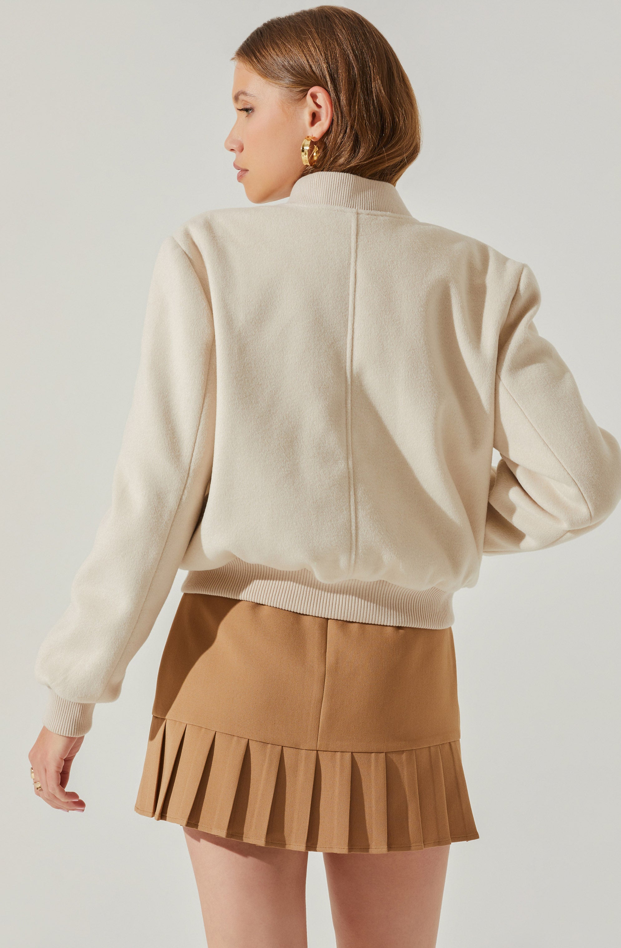 Olenna Bomber Varsity Jacket-Aljck