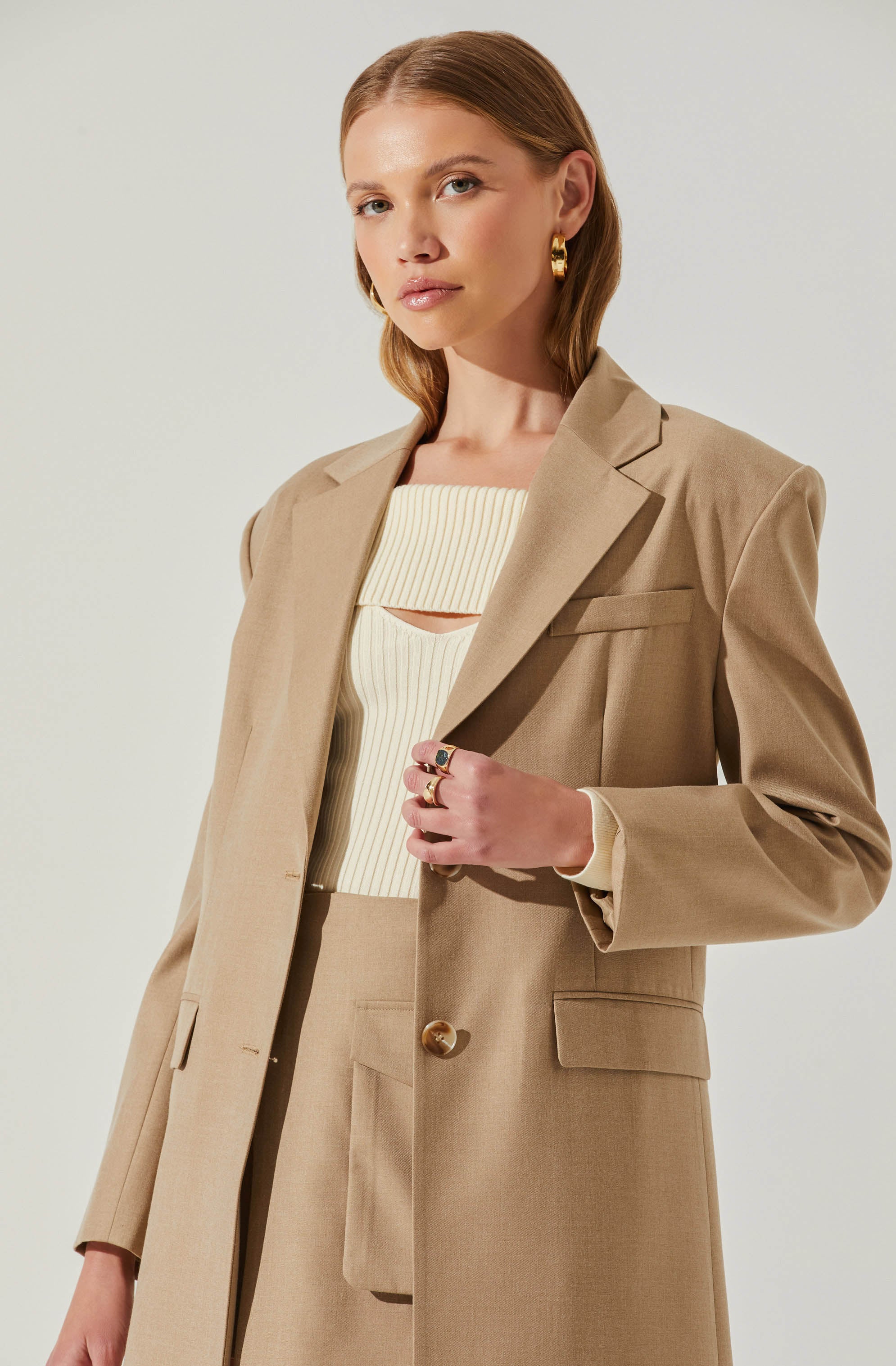 Brylee Wool Blend Coat-Aljck