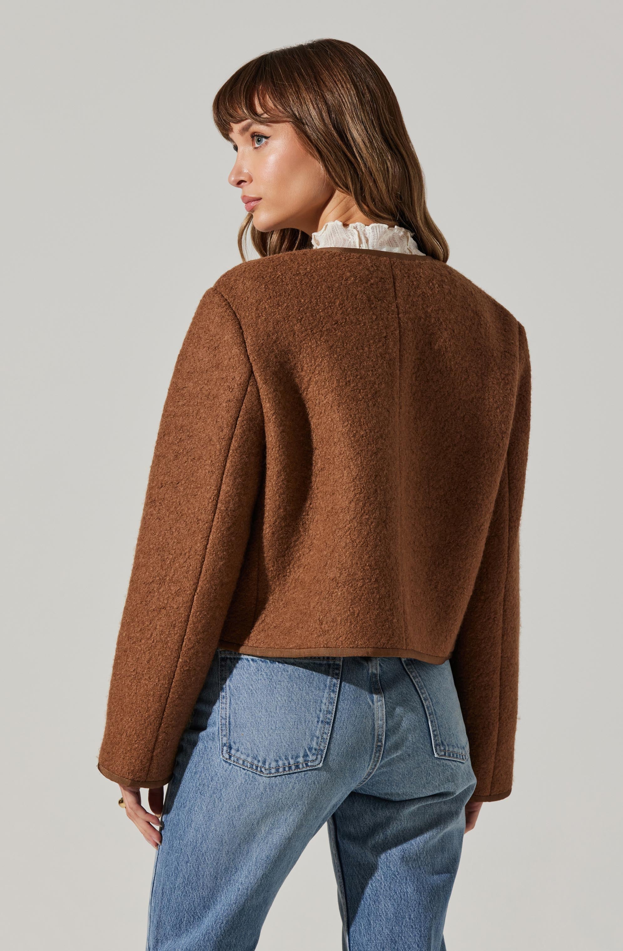 Calliope Wool Blend Jacket-Aljck