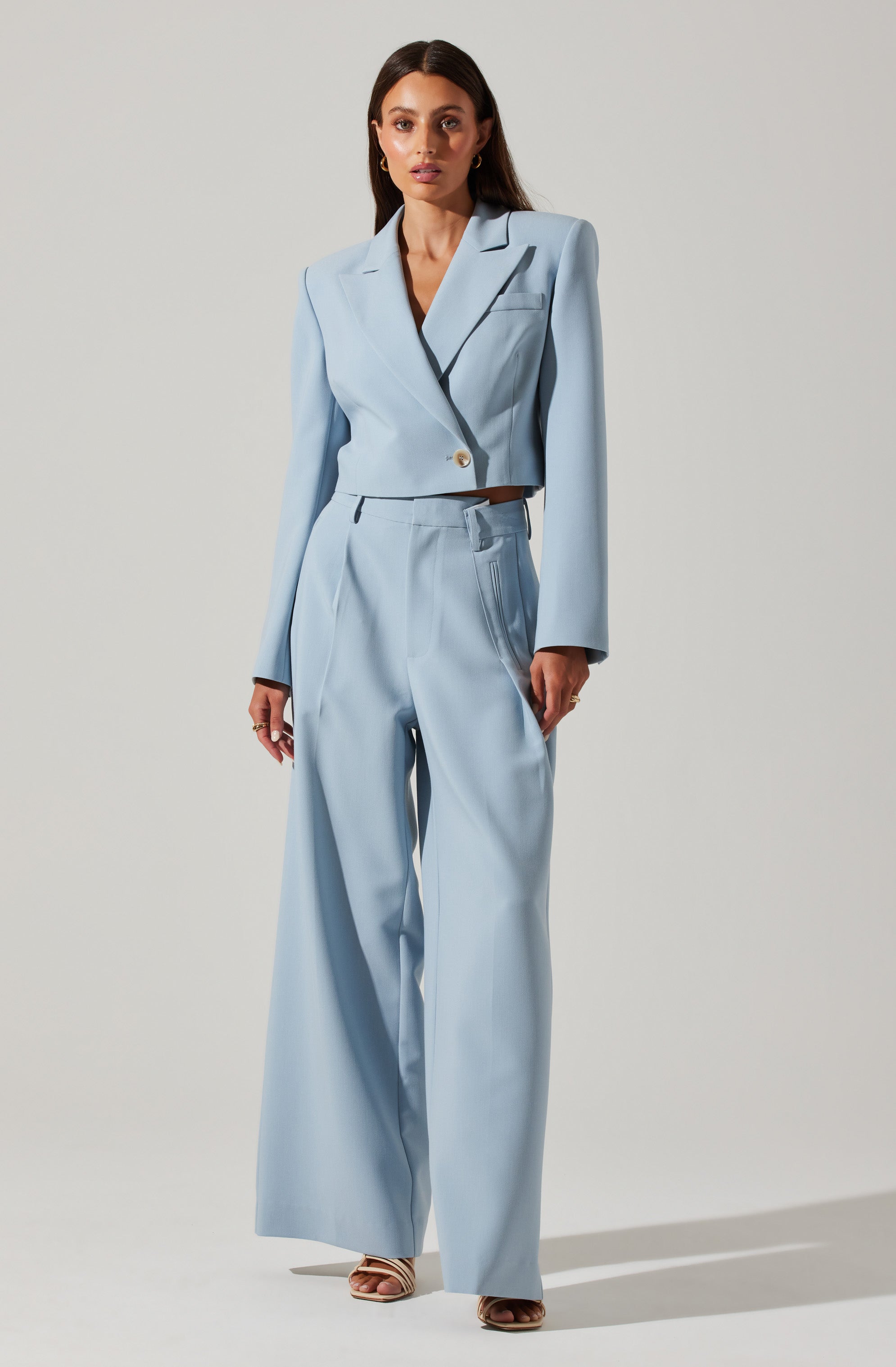 Dawson Cropped Blazer-Aljck