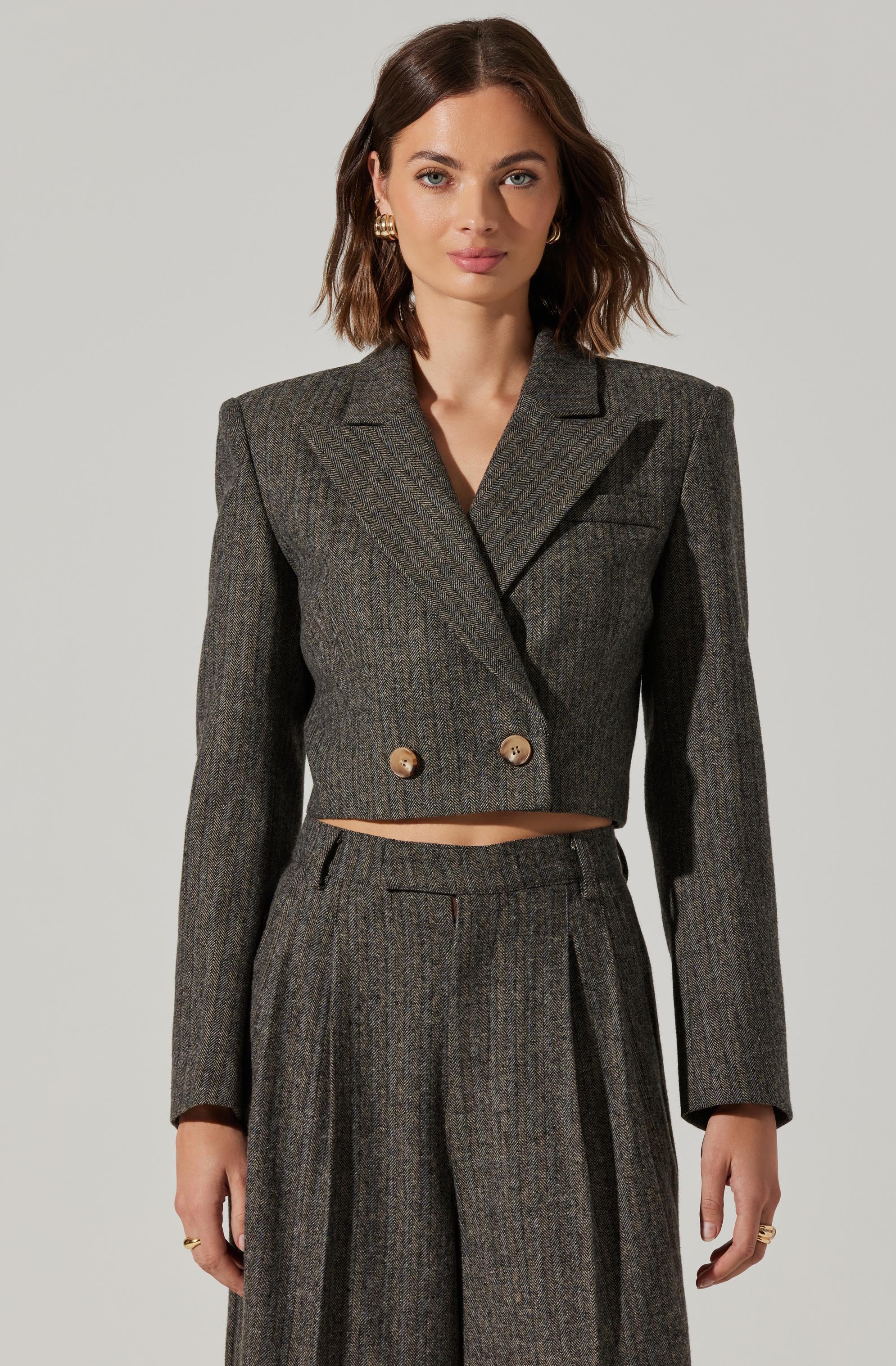 Dawson Cropped Blazer-Aljck