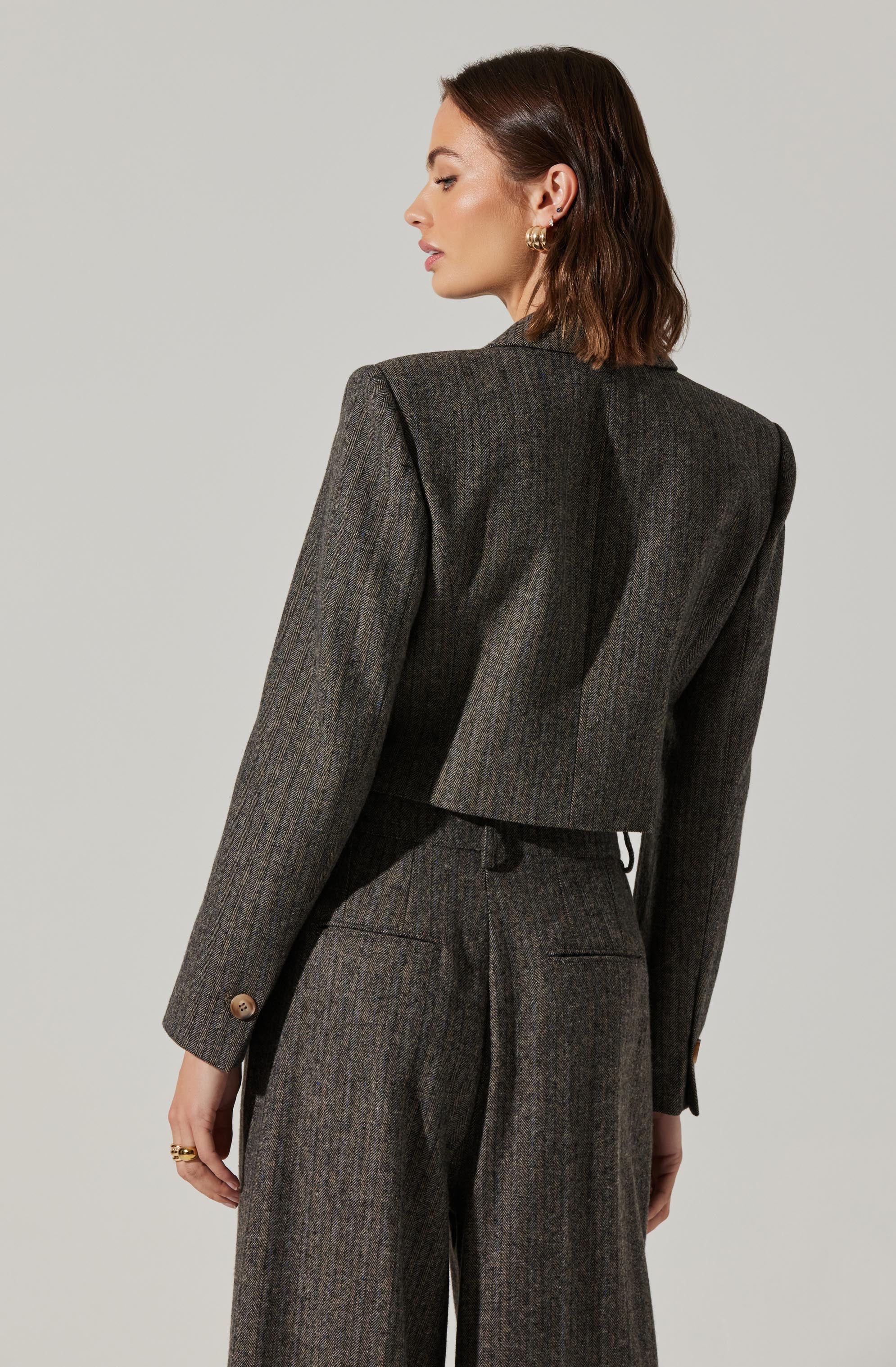 Dawson Cropped Blazer-Aljck