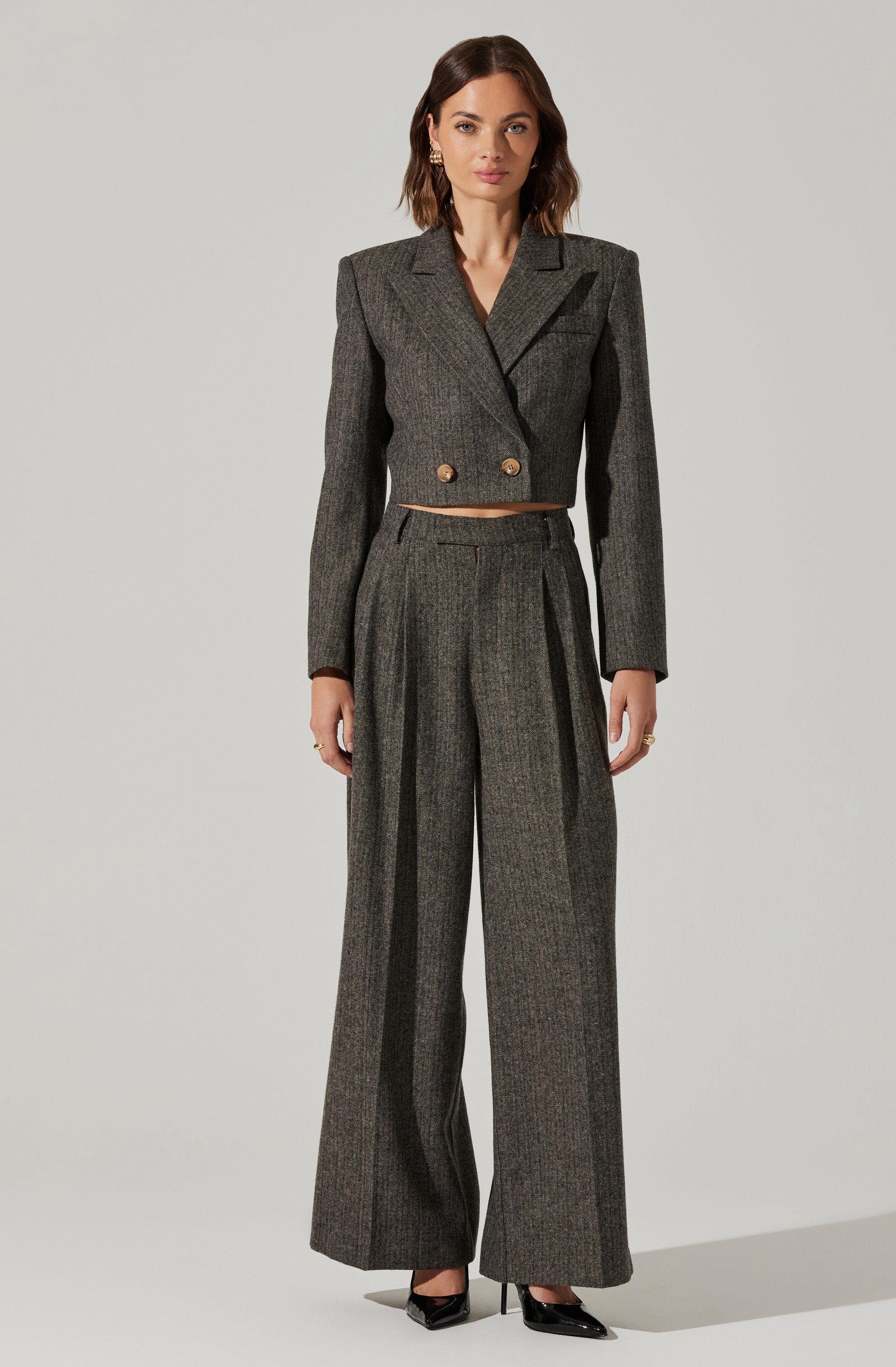 Dawson Cropped Blazer-Aljck