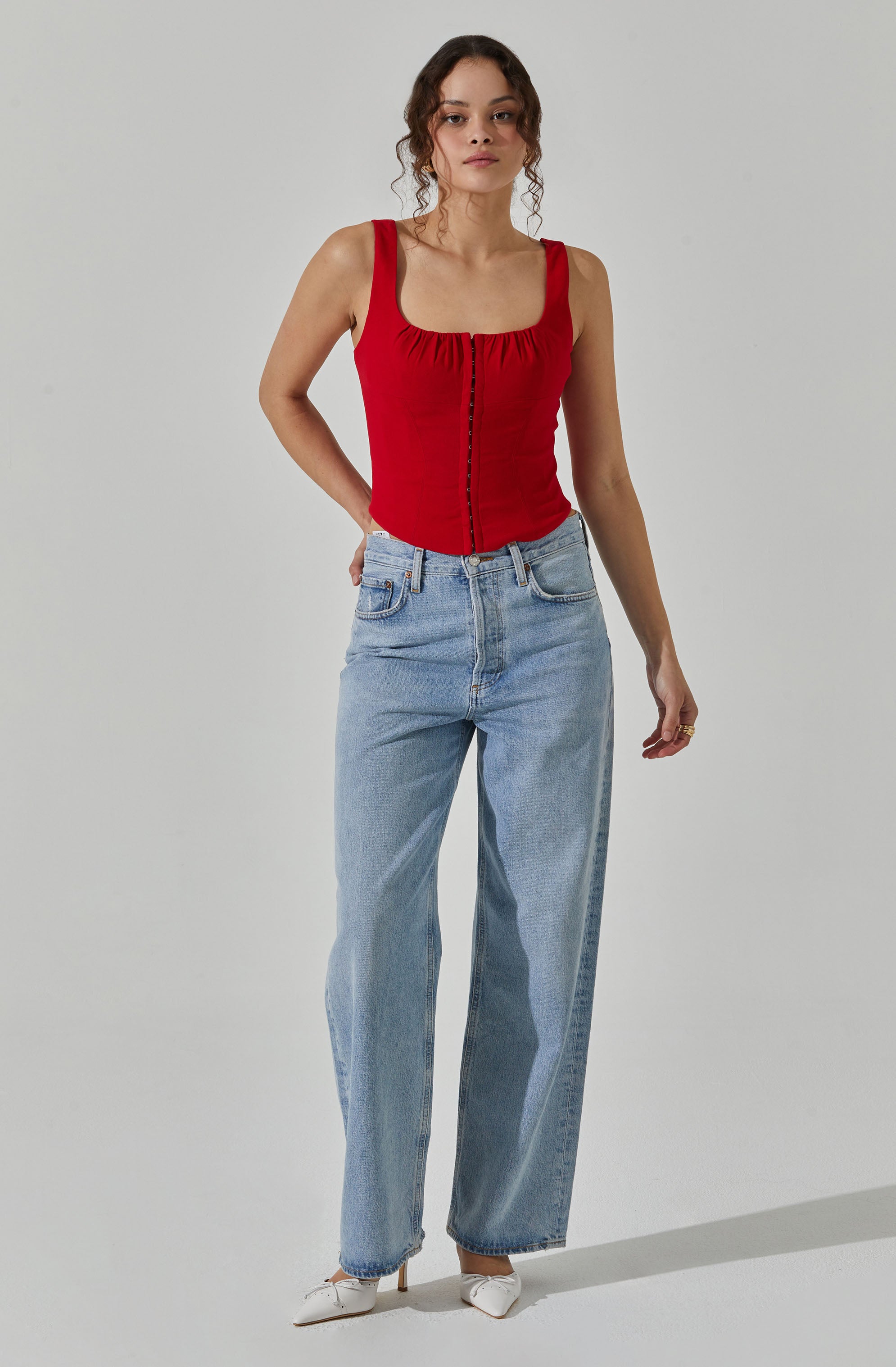 Evetta Corset Top-Aljck