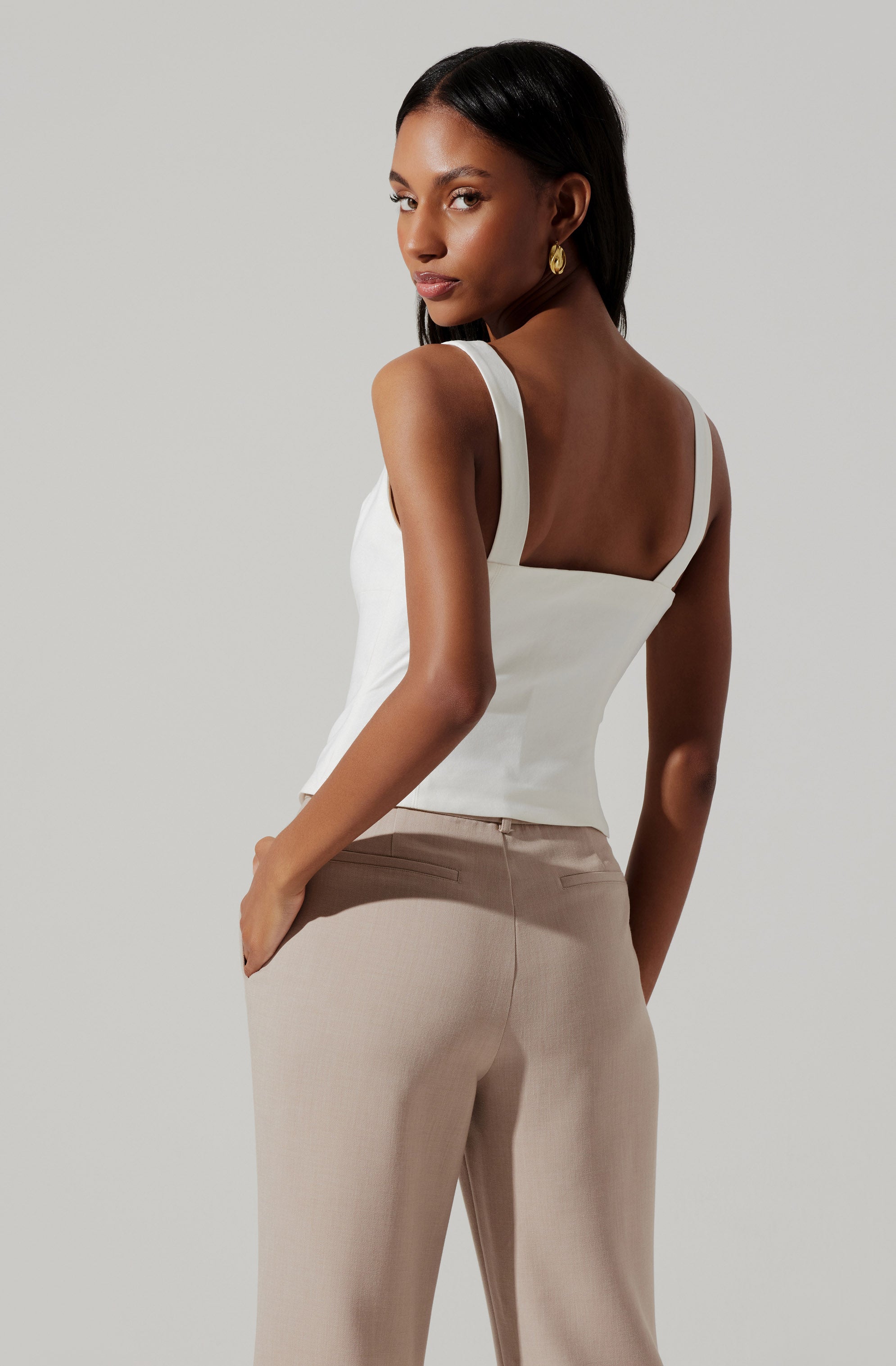 Evetta Corset Top-Aljck