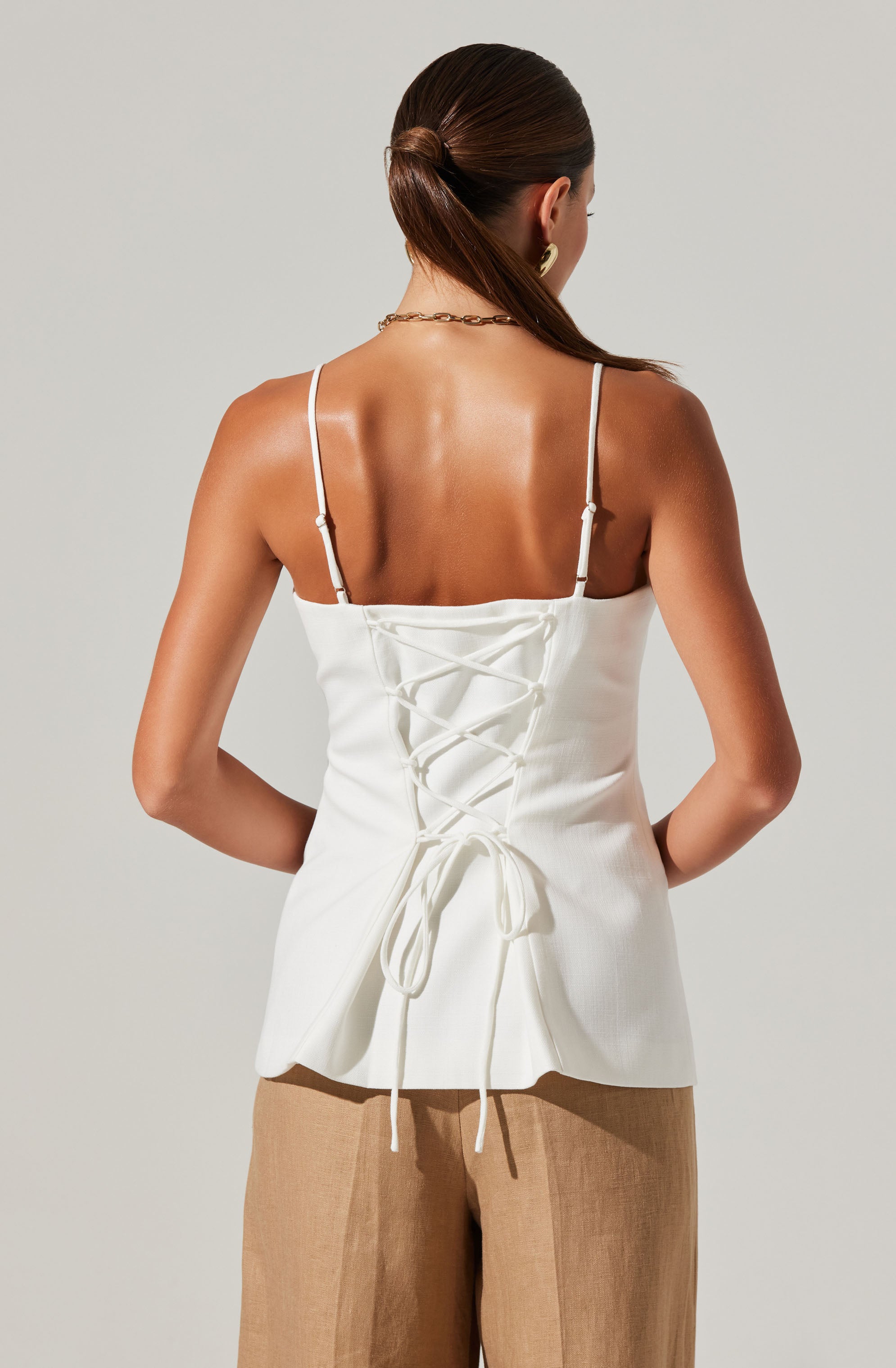 Nori Button Front Top-Aljck