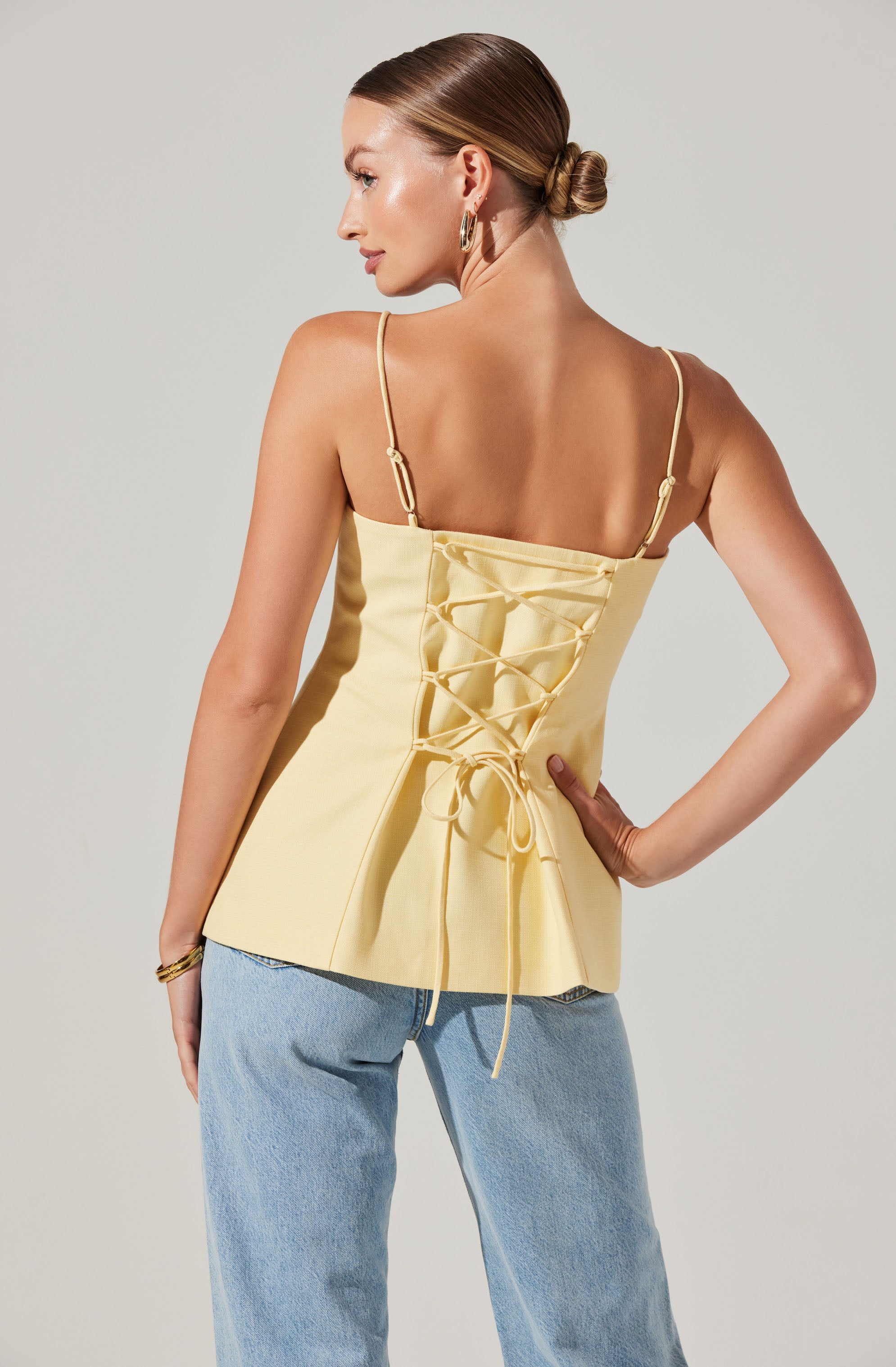 Nori Button Front Top-Aljck