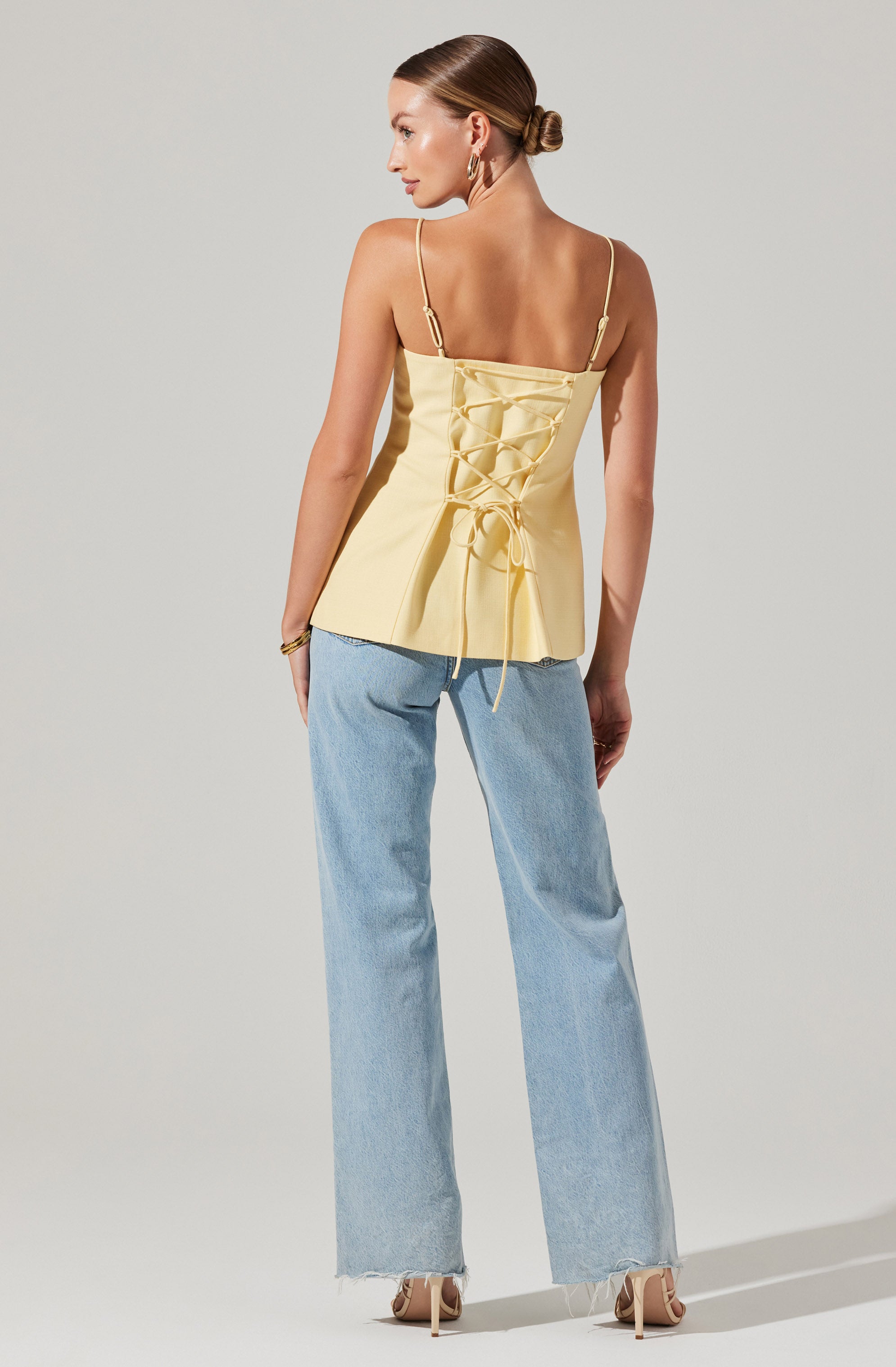 Nori Button Front Top-Aljck