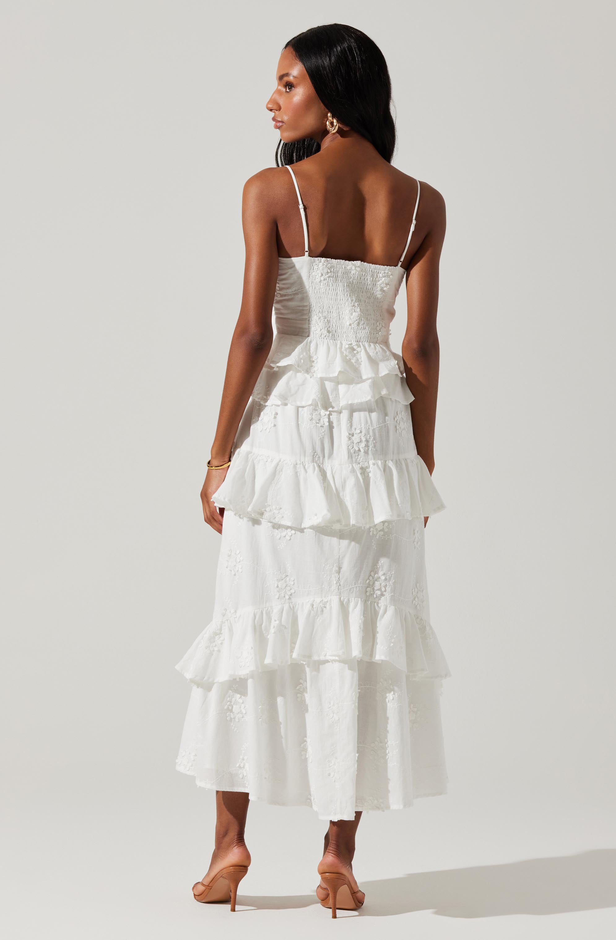 Elfie Eyelet Embroidered Top-Aljck