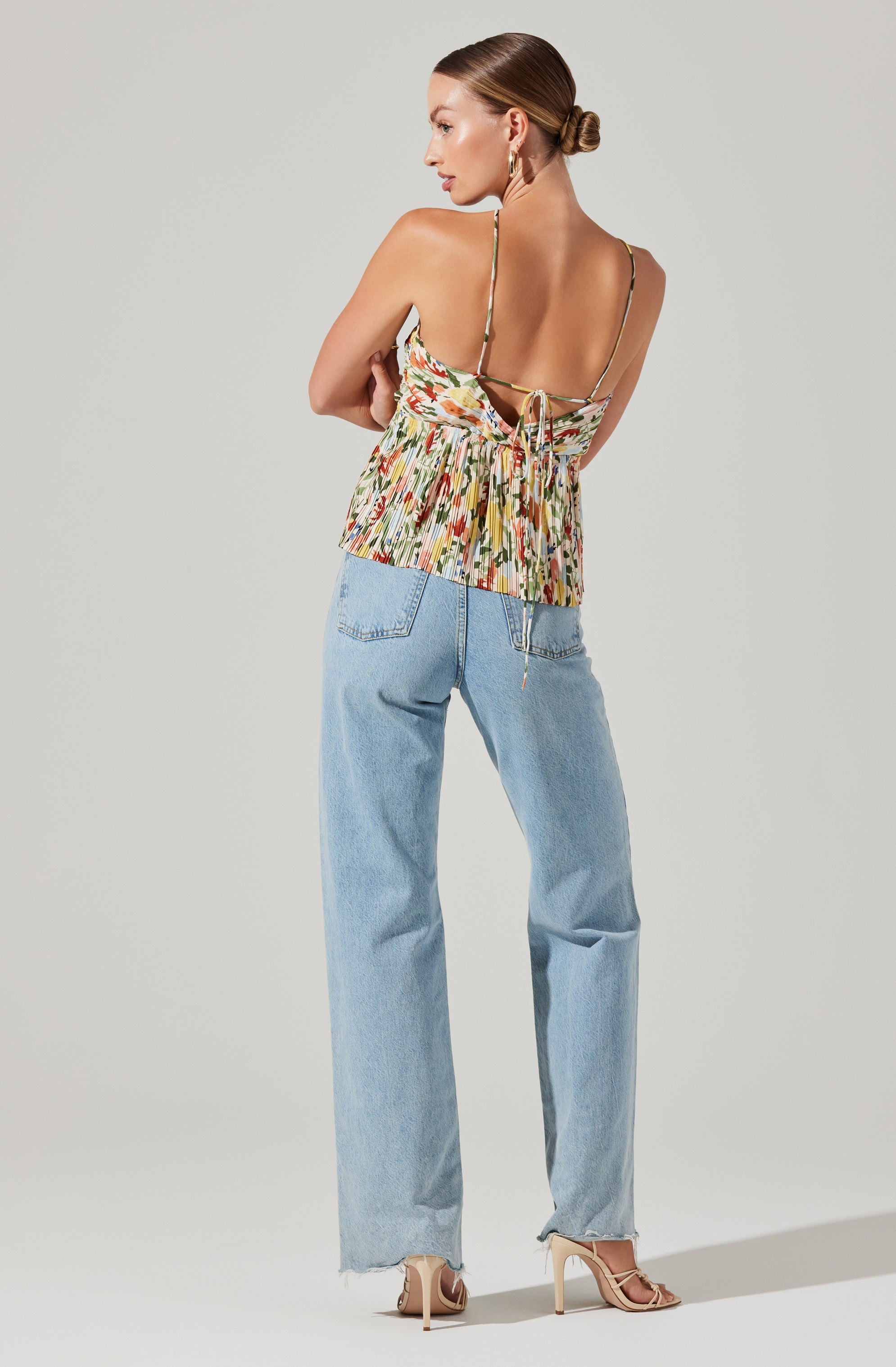 Tamaryn Halter Tie Neck Top-Aljck