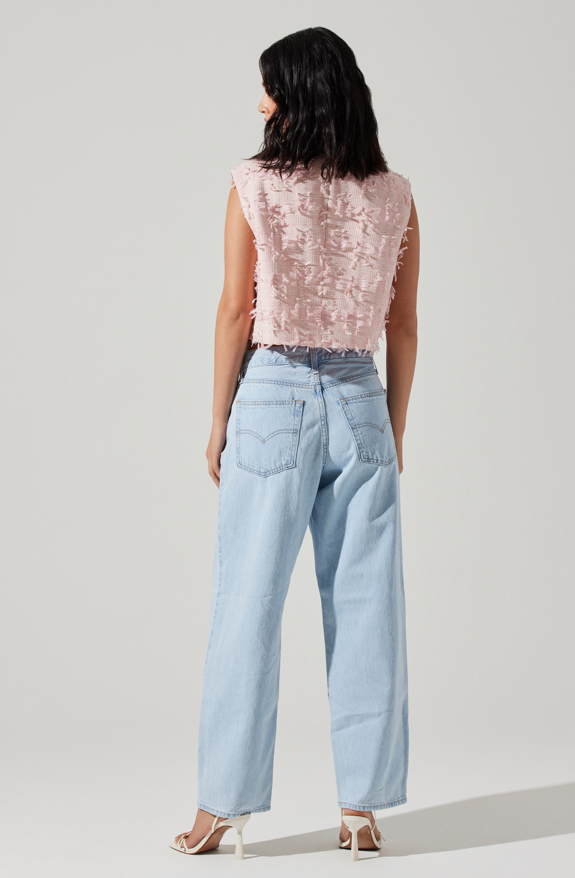 Francie Tweed Vest-Aljck