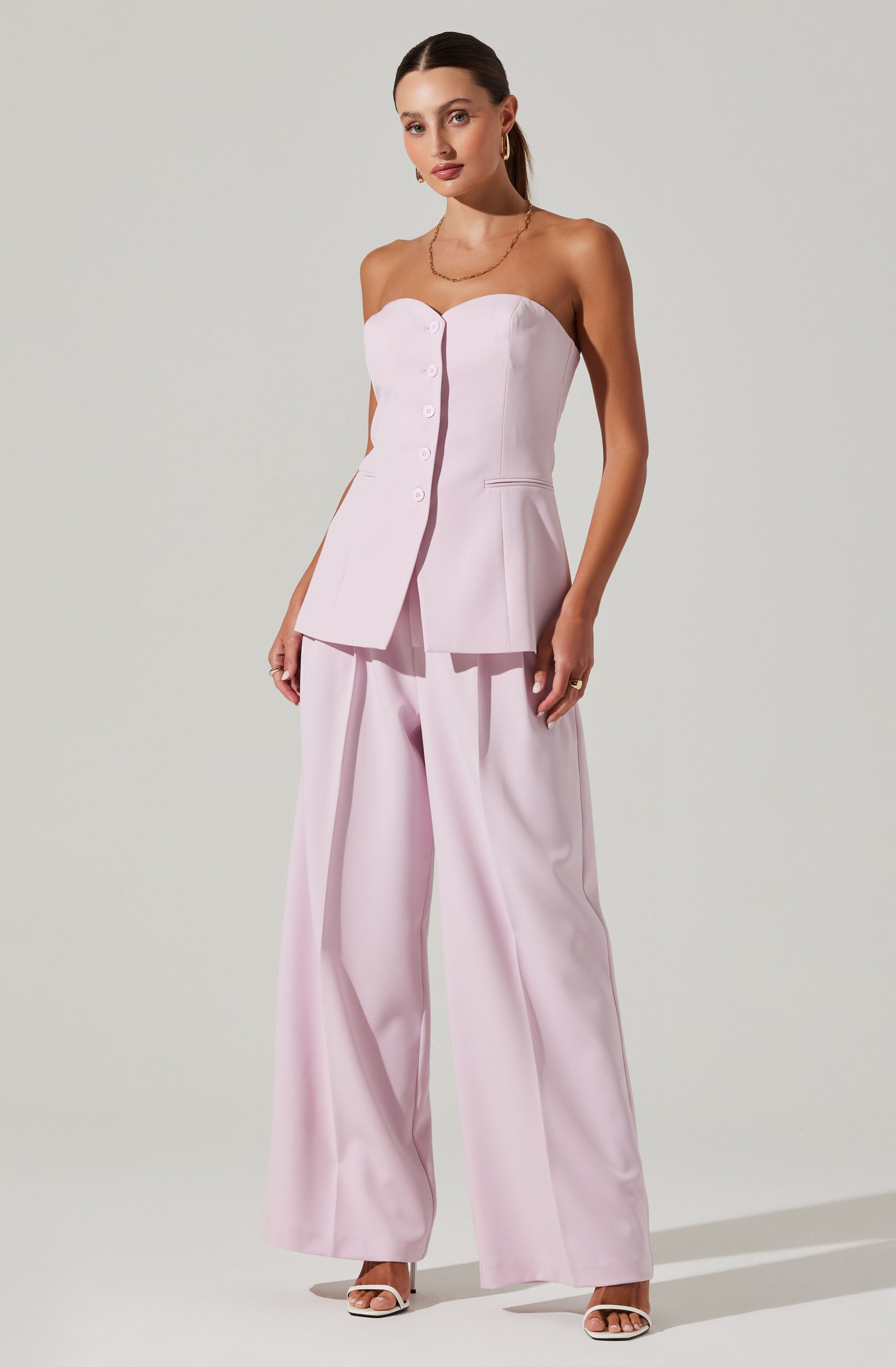 Milani Tailored Bustier Top-Aljck