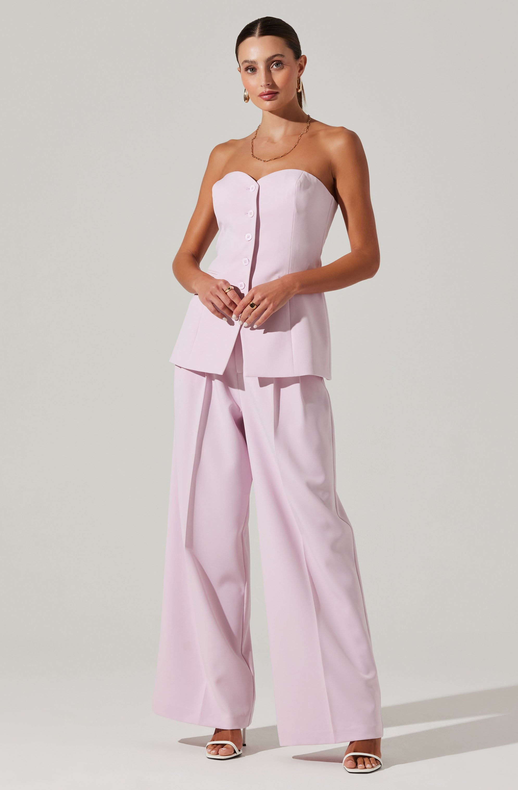 Milani Tailored Bustier Top-Aljck