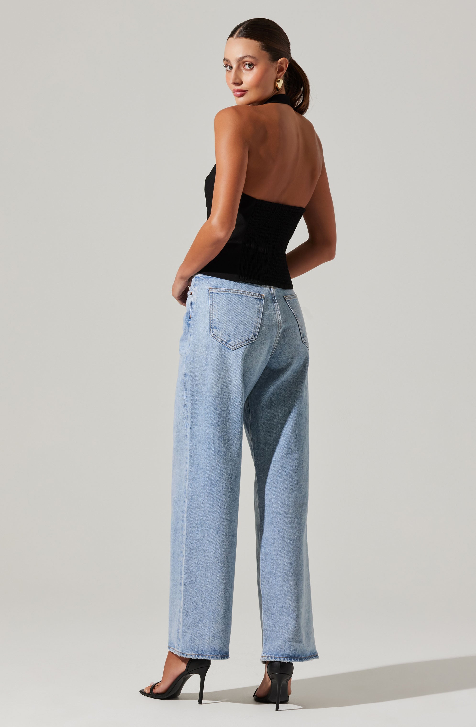 Costa Halter Neck Top-Aljck