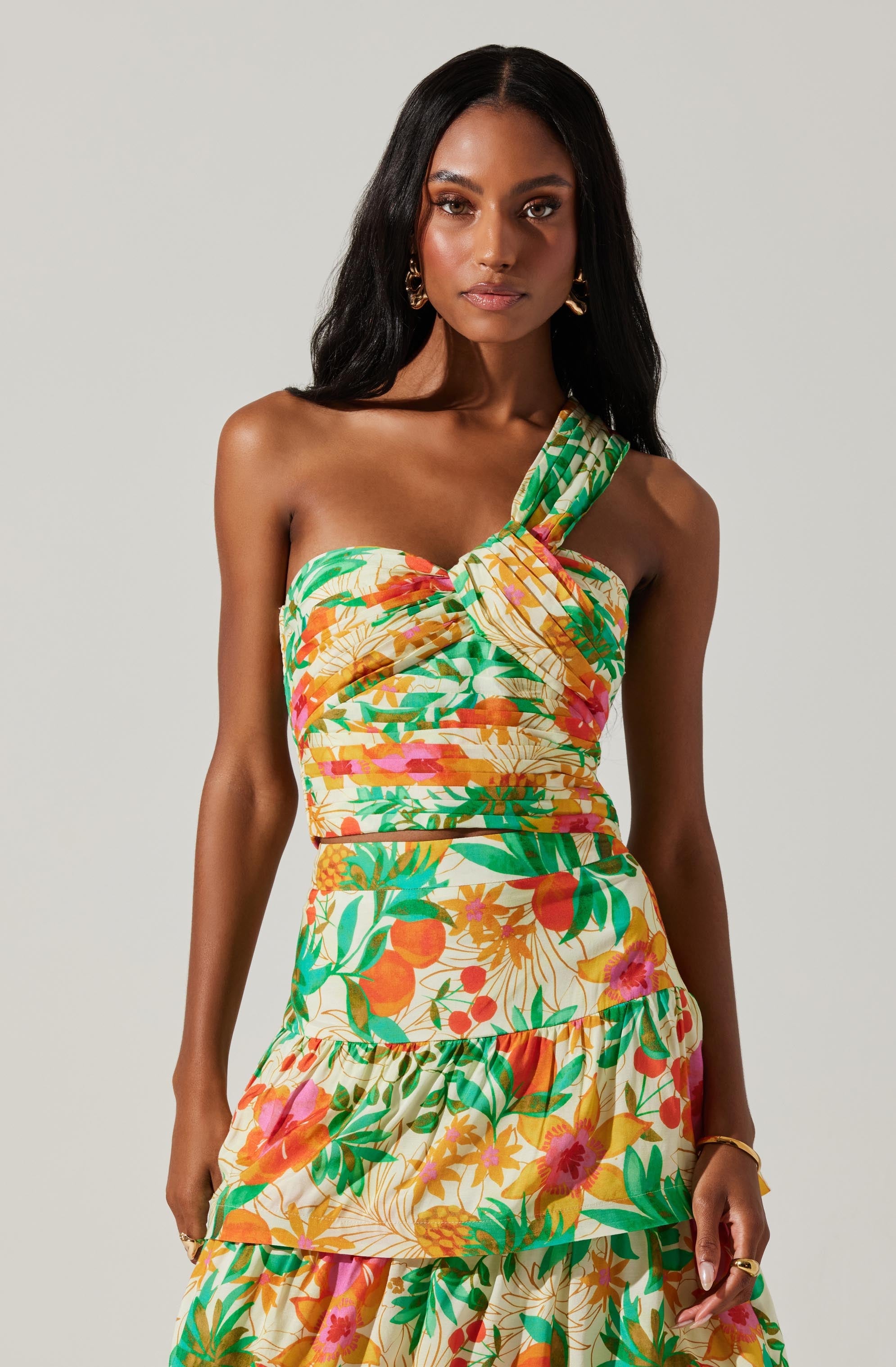 Daya One-Shoulder Crop Top-Aljck